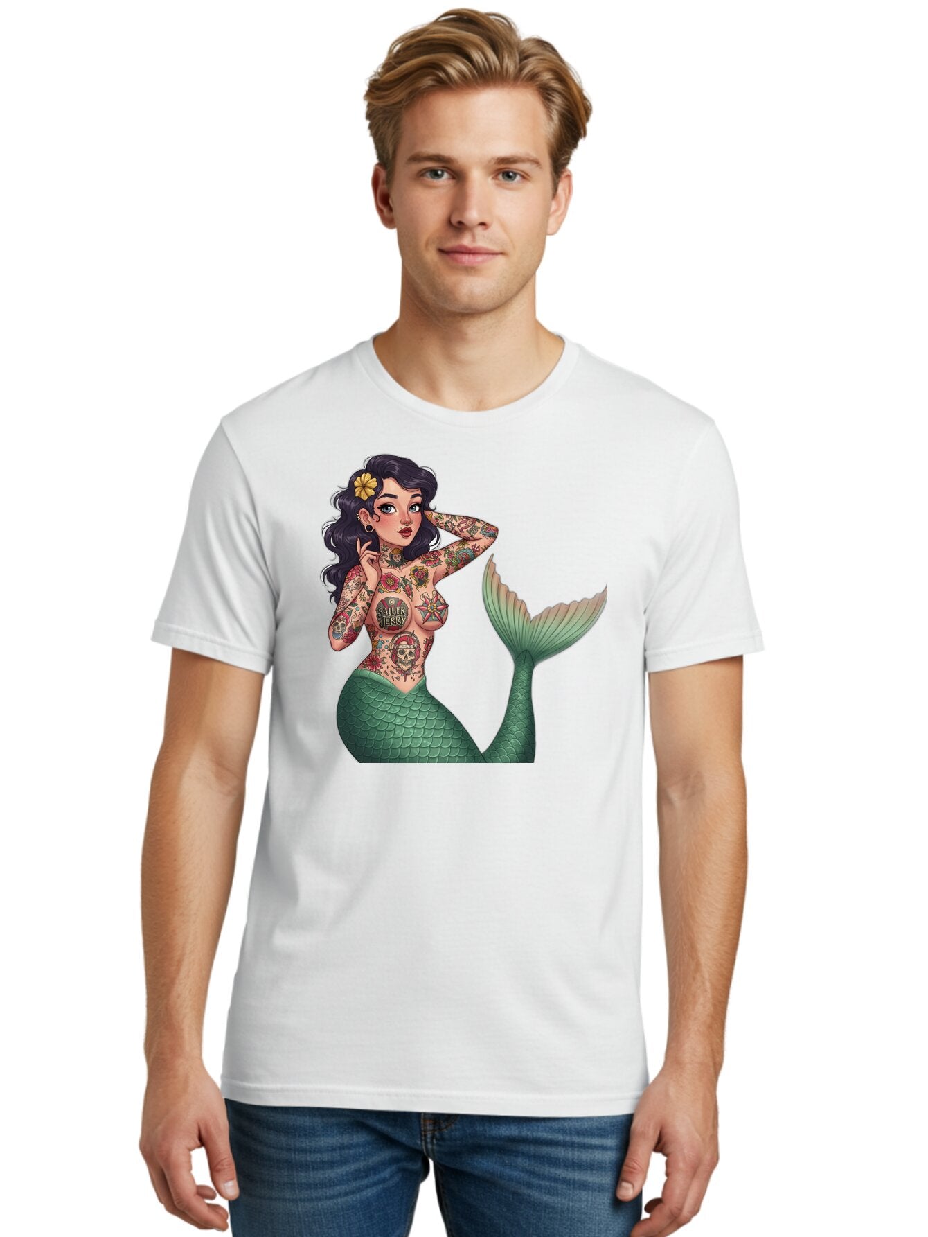 Sailor-Jessy-Mermaid Men'S Graphic Tee, 100% Cotton, Comfortable Casual Summer Wear, Machine Washable, Vintage Camera, Old Camera, Antique Camera, Black Camera, Classic Photography, Photography Equipment, Nostalgic Device, Film Camera, Bar438 26