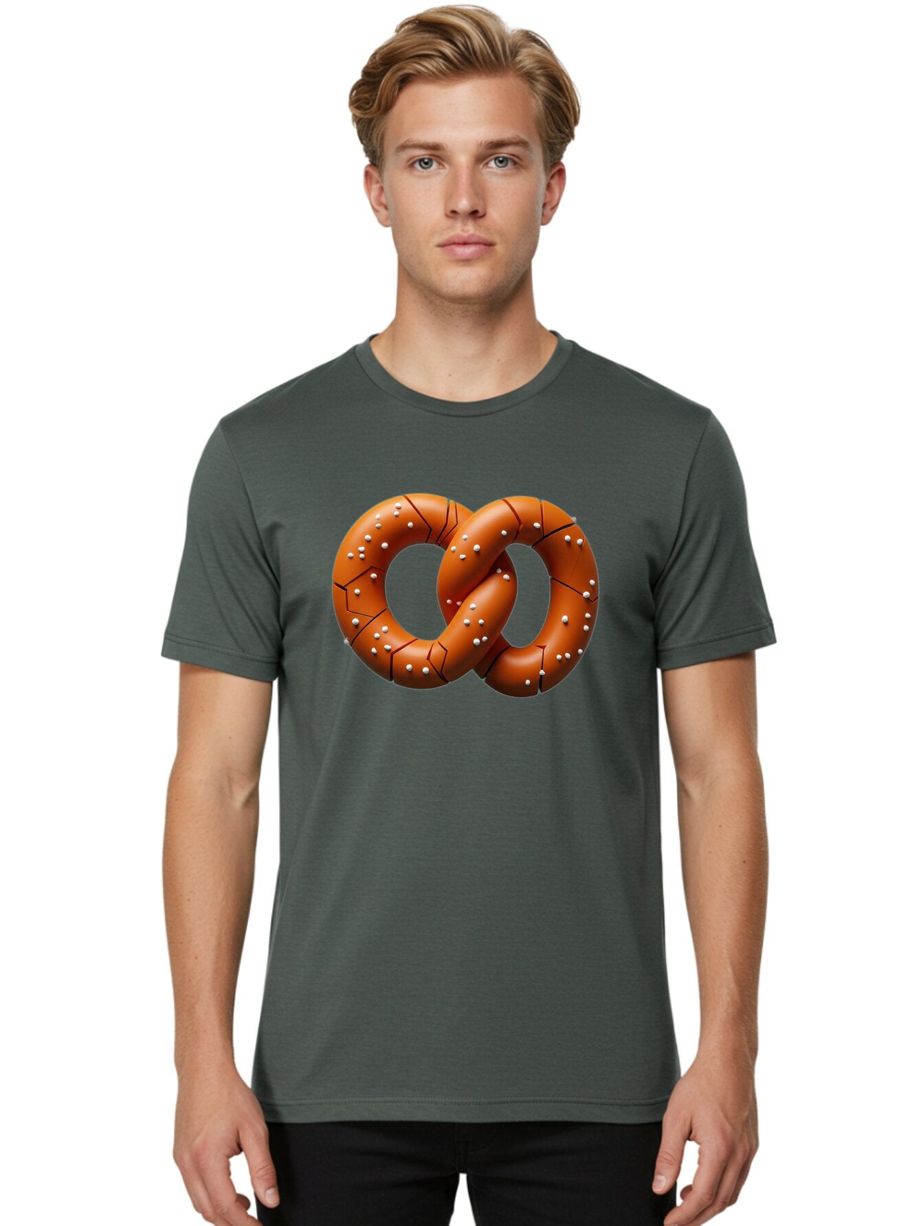 Salted-Pretzel-1 Men'S Graphic Tee, 100% Cotton, Comfortable Casual Summer Wear, Machine Washable, Vintage Camera, Old Camera, Antique Camera, Black Camera, Classic Photography, Photography Equipment, Nostalgic Device, Film Camera, Camera Art Bar439 18