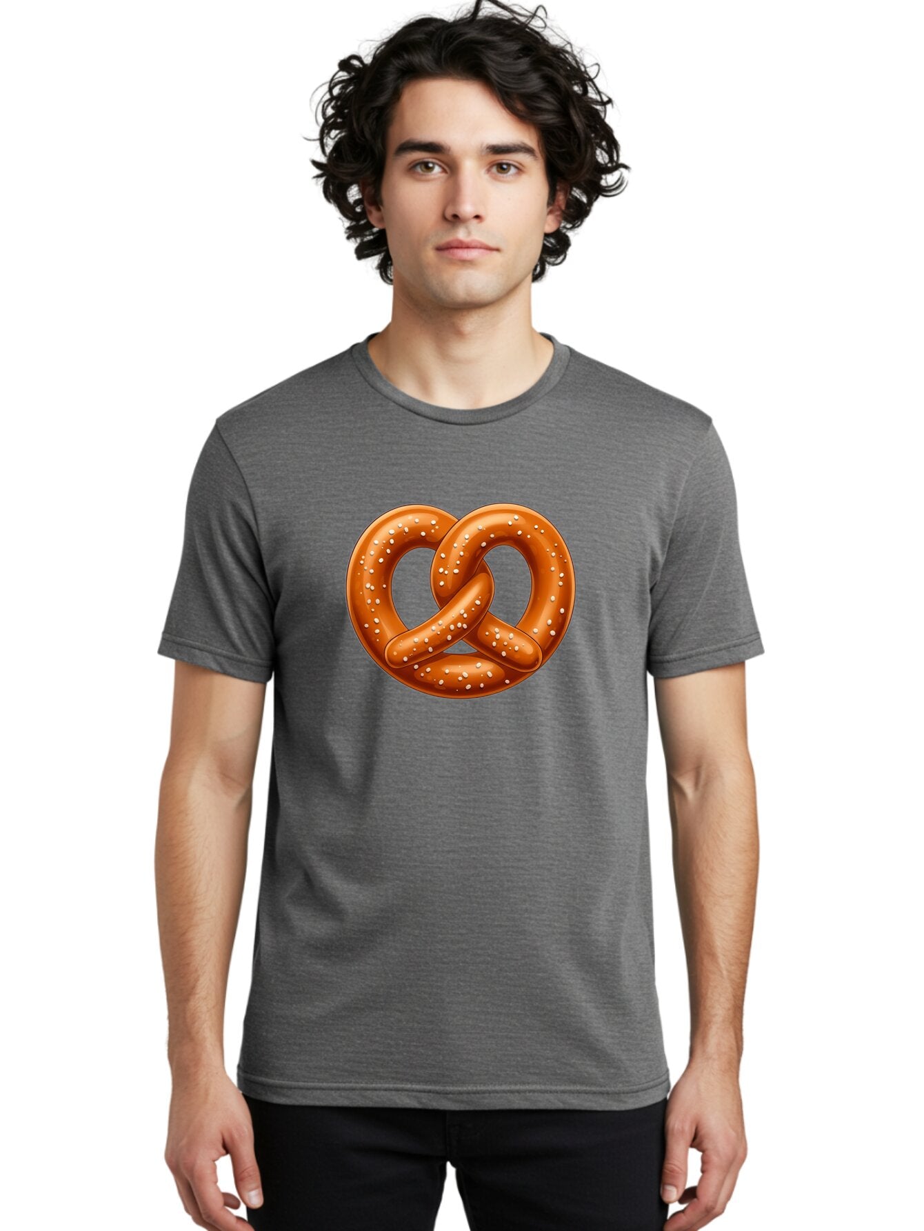 Salted-Pretzel-2 Men'S Graphic Tee, 100% Cotton, Comfortable Casual Summer Wear, Machine Washable, Vintage Camera, Old Camera, Antique Camera, Black Camera, Classic Photography, Photography Equipment, Nostalgic Device, Film Camera, Camera Art Bar440 28