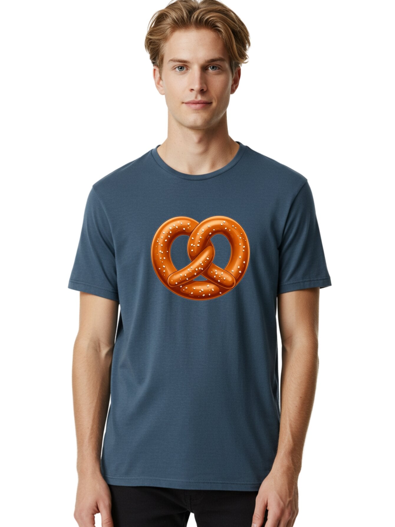 Salted-Pretzel-2 Men'S Graphic Tee, 100% Cotton, Comfortable Casual Summer Wear, Machine Washable, Vintage Camera, Old Camera, Antique Camera, Black Camera, Classic Photography, Photography Equipment, Nostalgic Device, Film Camera, Camera Art Bar440 21