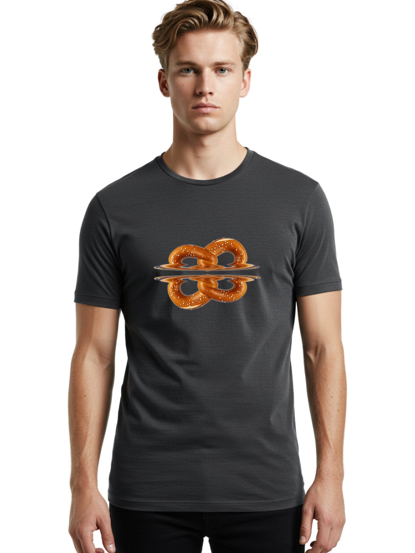 Salted-Pretzel-4 Men'S Graphic Tee, 100% Cotton, Comfortable Casual Summer Wear, Machine Washable, Vintage Camera, Old Camera, Antique Camera, Black Camera, Classic Photography, Photography Equipment, Nostalgic Device, Film Camera, Camera Art Bar442 22