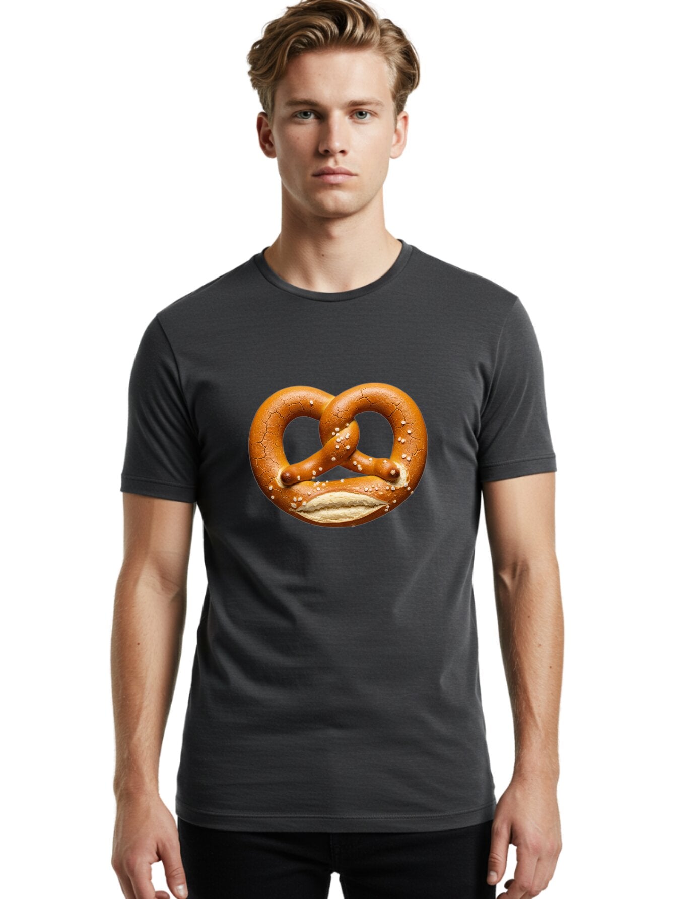 Salted-Pretzel-7 Men'S Graphic Tee, 100% Cotton, Comfortable Casual Summer Wear, Machine Washable, Vintage Camera, Old Camera, Antique Camera, Black Camera, Classic Photography, Photography Equipment, Nostalgic Device, Film Camera, Camera Art Bar445 25