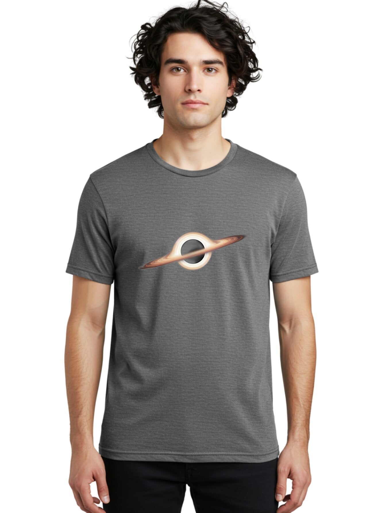 Saturn-Ring Men'S Graphic Tee, 100% Cotton, Comfortable Casual Summer Wear, Machine Washable, Vintage Camera, Old Camera, Antique Camera, Black Camera, Classic Photography, Photography Equipment, Nostalgic Device, Film Camera, Camera Art Bar455 28