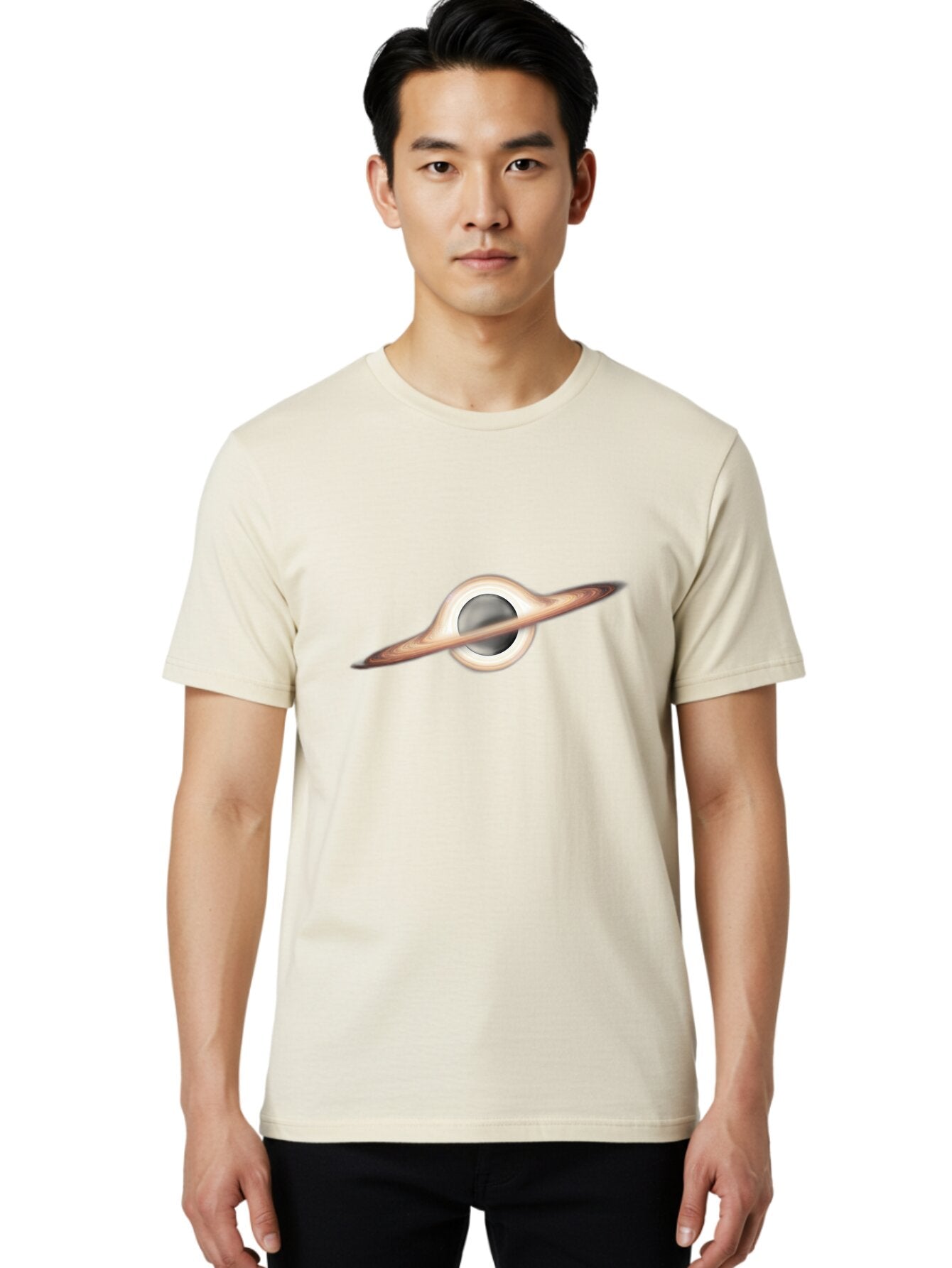 Saturn-Ring Men'S Graphic Tee, 100% Cotton, Comfortable Casual Summer Wear, Machine Washable, Vintage Camera, Old Camera, Antique Camera, Black Camera, Classic Photography, Photography Equipment, Nostalgic Device, Film Camera, Camera Art Bar455 20