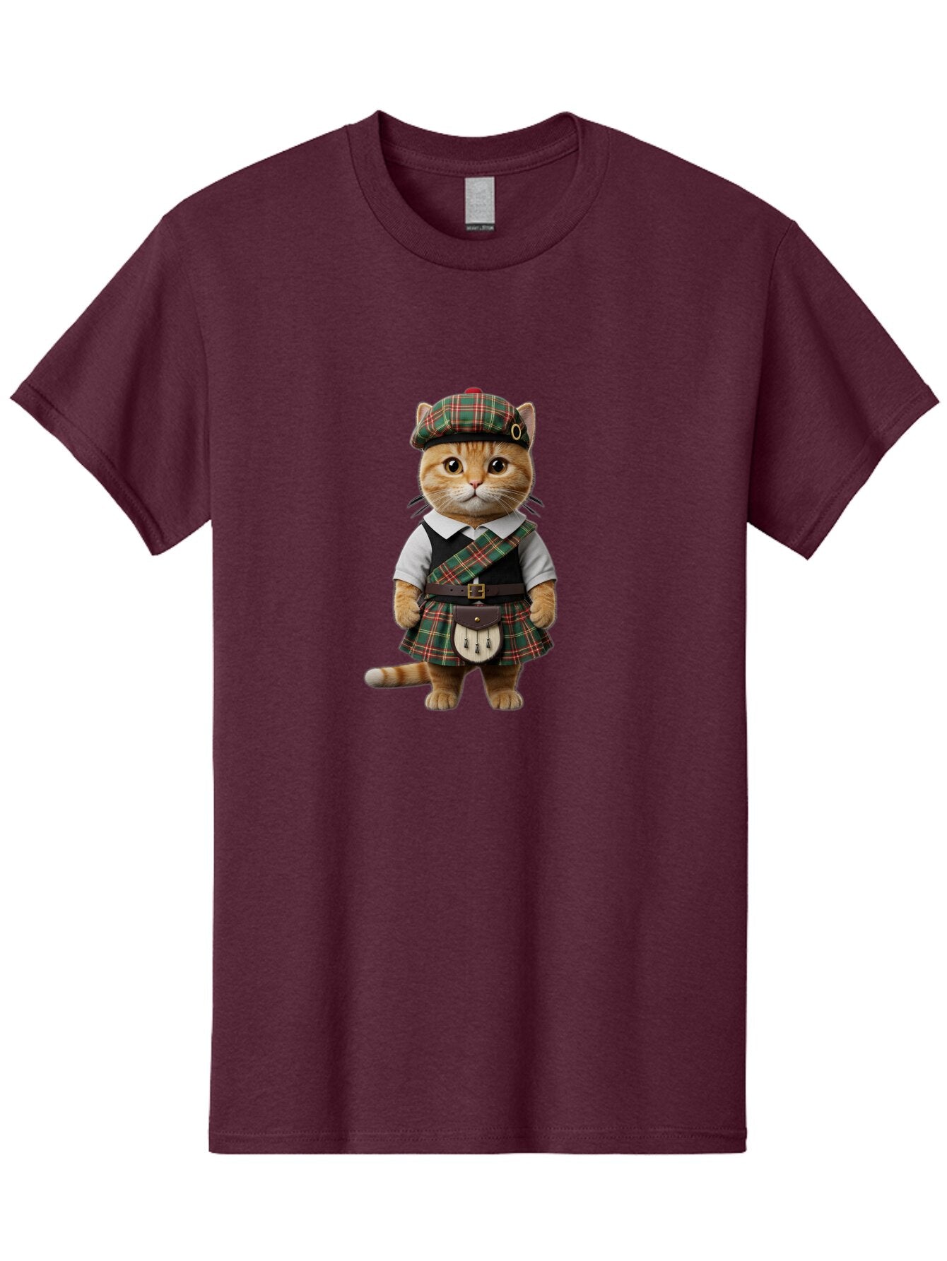 Scottish-Cat Men'S Graphic Tee, 100% Cotton, Comfortable Casual Summer Wear, Machine Washable, Vintage Camera, Old Camera, Antique Camera, Black Camera, Classic Photography, Photography Equipment, Nostalgic Device, Film Camera, Camera Art Bar458 4