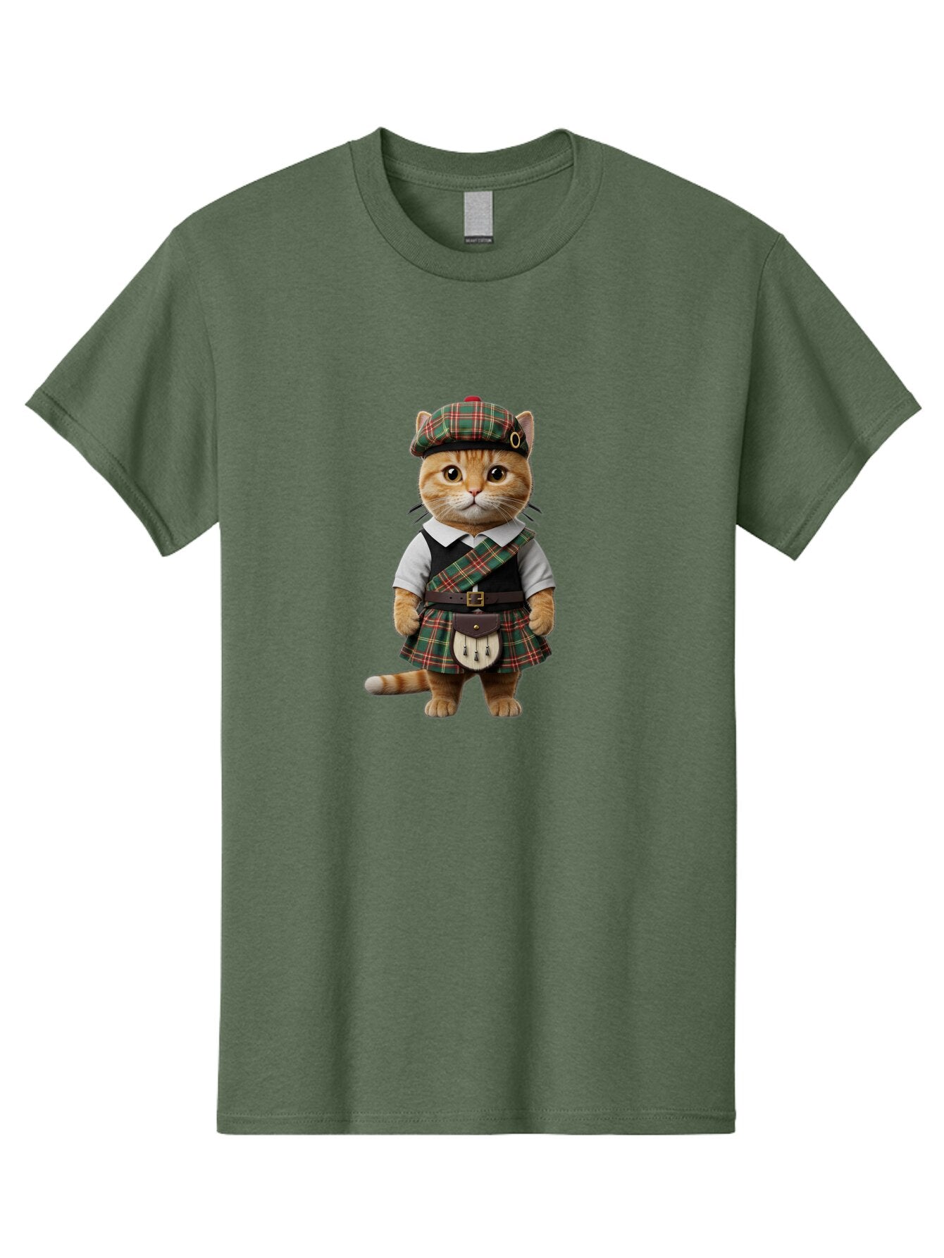 Scottish-Cat Men'S Graphic Tee, 100% Cotton, Comfortable Casual Summer Wear, Machine Washable, Vintage Camera, Old Camera, Antique Camera, Black Camera, Classic Photography, Photography Equipment, Nostalgic Device, Film Camera, Camera Art Bar458 7