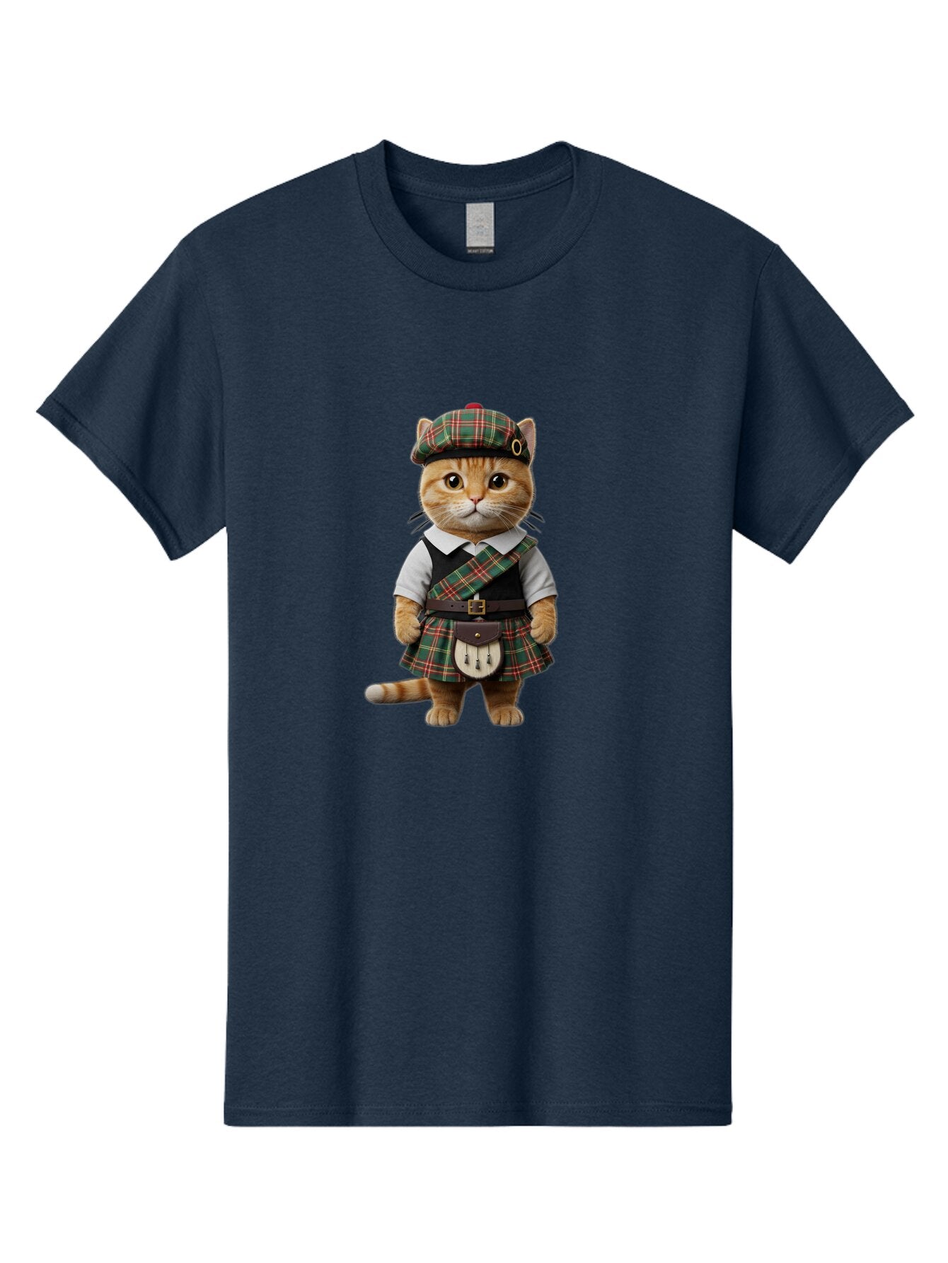 Scottish-Cat Men'S Graphic Tee, 100% Cotton, Comfortable Casual Summer Wear, Machine Washable, Vintage Camera, Old Camera, Antique Camera, Black Camera, Classic Photography, Photography Equipment, Nostalgic Device, Film Camera, Camera Art Bar458 15