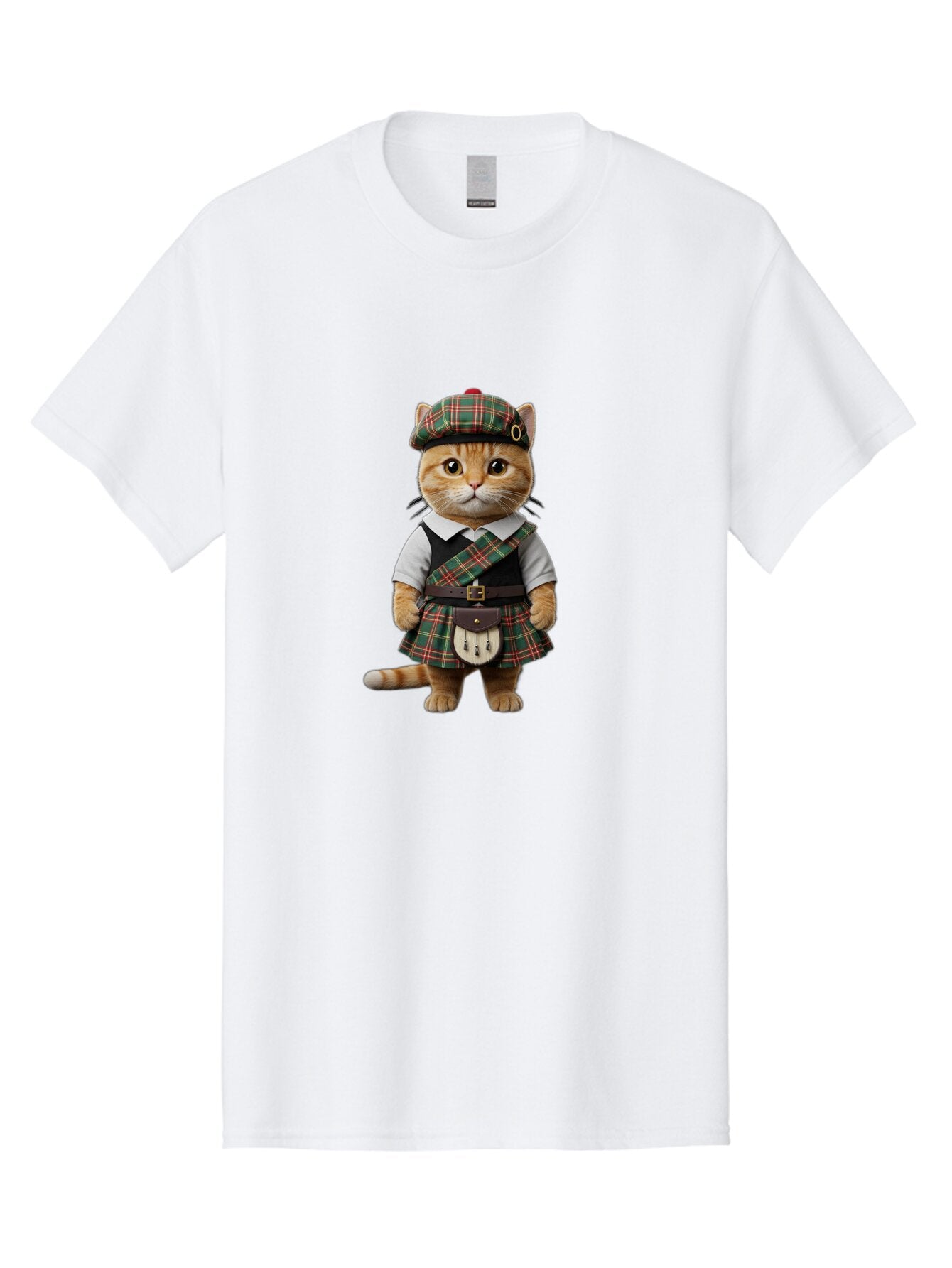 Scottish-Cat Men'S Graphic Tee, 100% Cotton, Comfortable Casual Summer Wear, Machine Washable, Vintage Camera, Old Camera, Antique Camera, Black Camera, Classic Photography, Photography Equipment, Nostalgic Device, Film Camera, Camera Art Bar458 11
