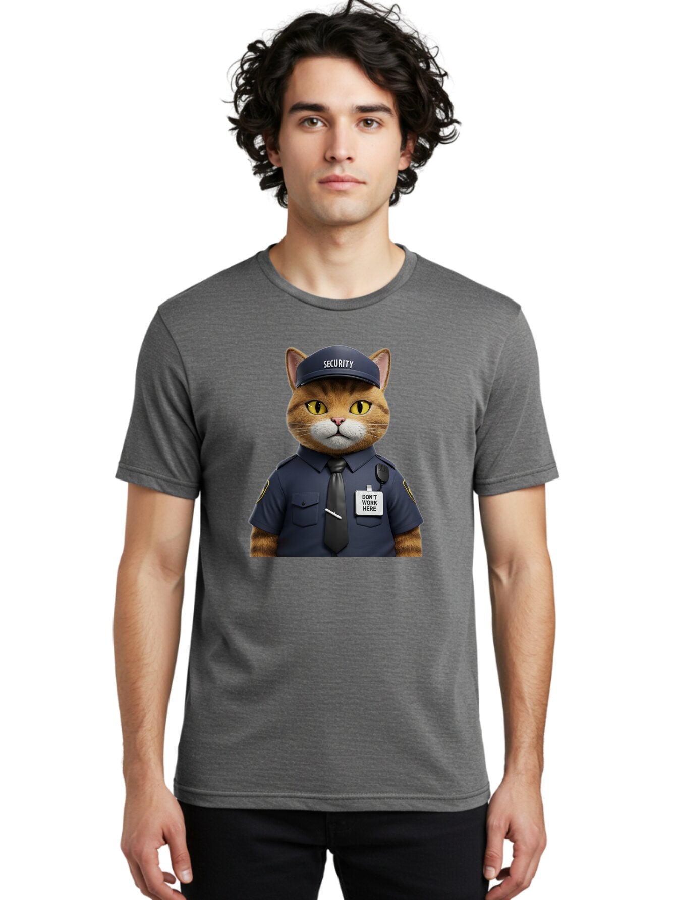 Security-Cat Men'S Graphic Tee, 100% Cotton, Comfortable Casual Summer Wear, Machine Washable, Vintage Camera, Old Camera, Antique Camera, Black Camera, Classic Photography, Photography Equipment, Nostalgic Device, Film Camera, Camera Art Bar460 25