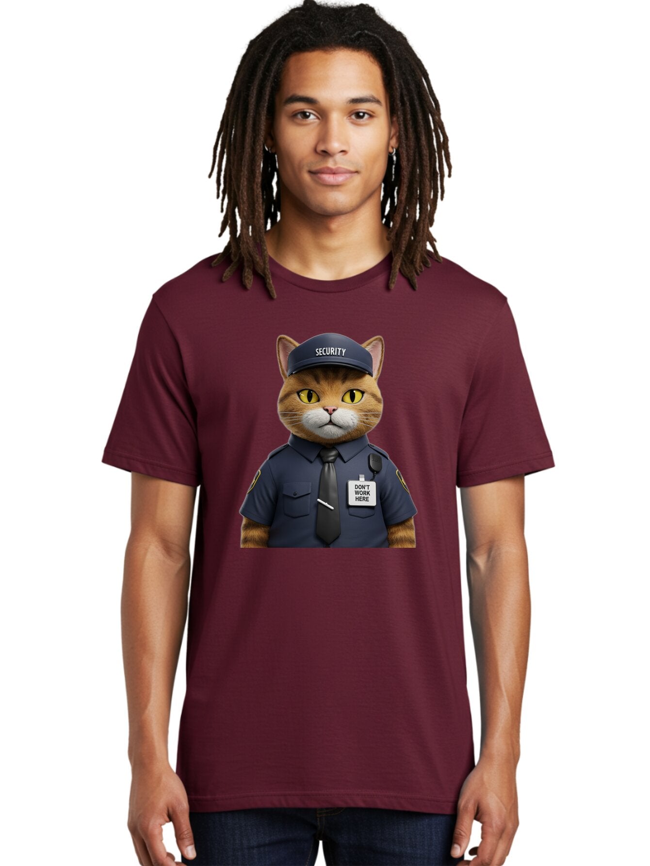 Security-Cat Men'S Graphic Tee, 100% Cotton, Comfortable Casual Summer Wear, Machine Washable, Vintage Camera, Old Camera, Antique Camera, Black Camera, Classic Photography, Photography Equipment, Nostalgic Device, Film Camera, Camera Art Bar460 23