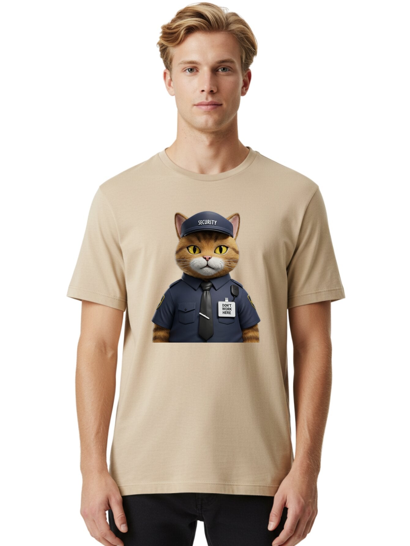 Security-Cat Men'S Graphic Tee, 100% Cotton, Comfortable Casual Summer Wear, Machine Washable, Vintage Camera, Old Camera, Antique Camera, Black Camera, Classic Photography, Photography Equipment, Nostalgic Device, Film Camera, Camera Art Bar460 22