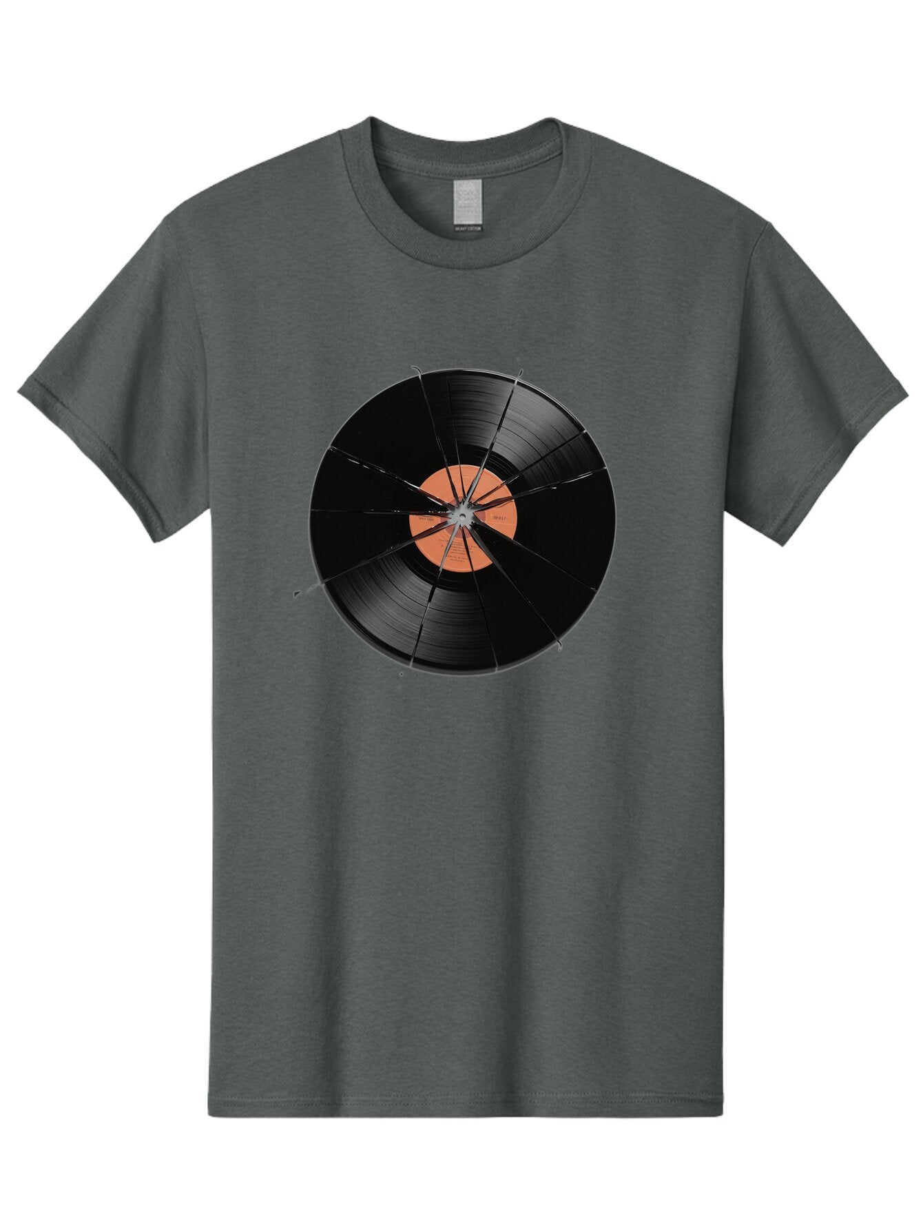 Shattered-Vinyl-Record Men'S Graphic Tee, 100% Cotton, Comfortable Casual Summer Wear, Machine Washable, Vintage Camera, Old Camera, Antique Camera, Black Camera, Classic Photography, Photography Equipment, Nostalgic Device, Film Camera, Bar478 3