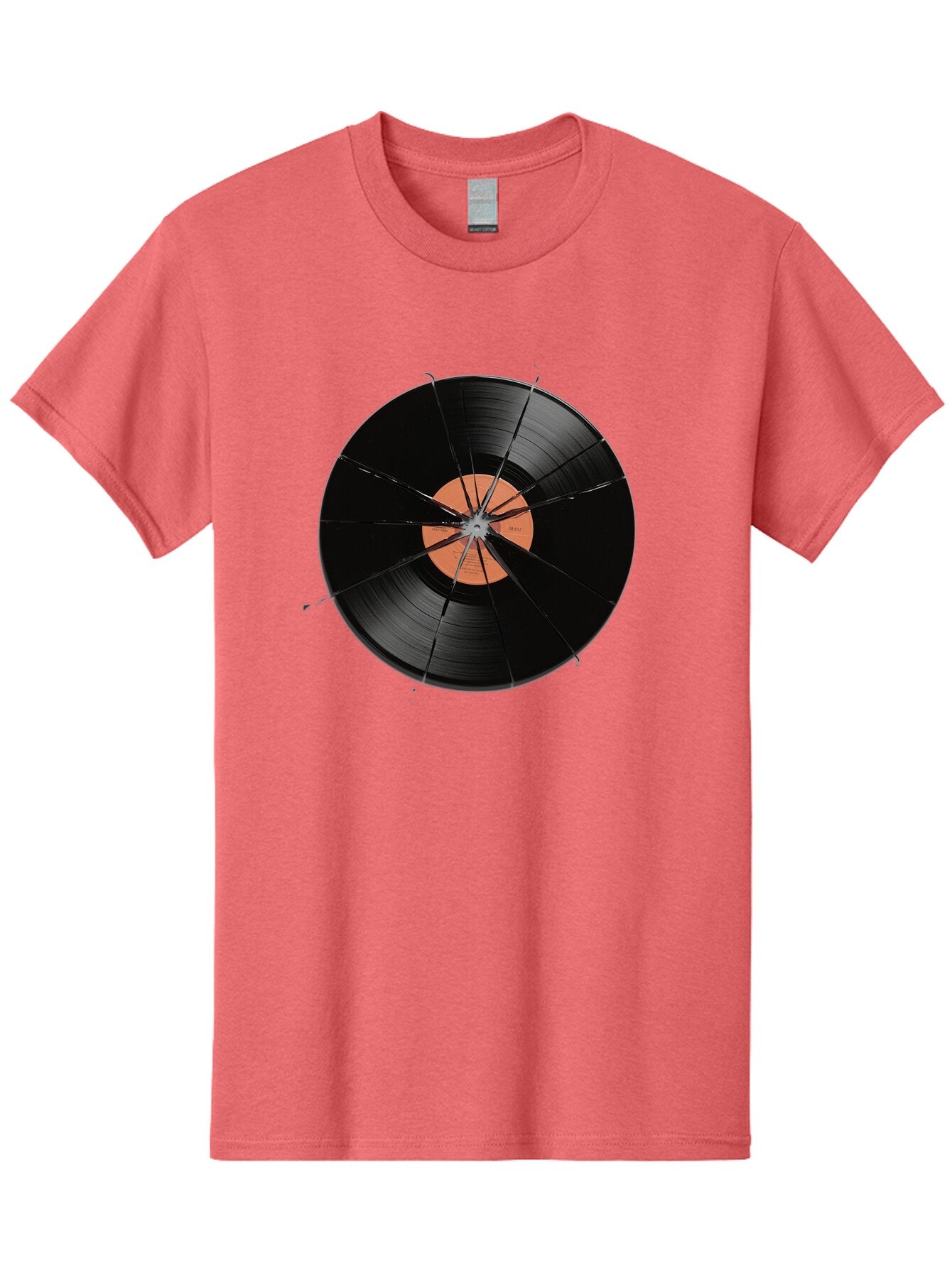 Shattered-Vinyl-Record Men'S Graphic Tee, 100% Cotton, Comfortable Casual Summer Wear, Machine Washable, Vintage Camera, Old Camera, Antique Camera, Black Camera, Classic Photography, Photography Equipment, Nostalgic Device, Film Camera, Bar478 12