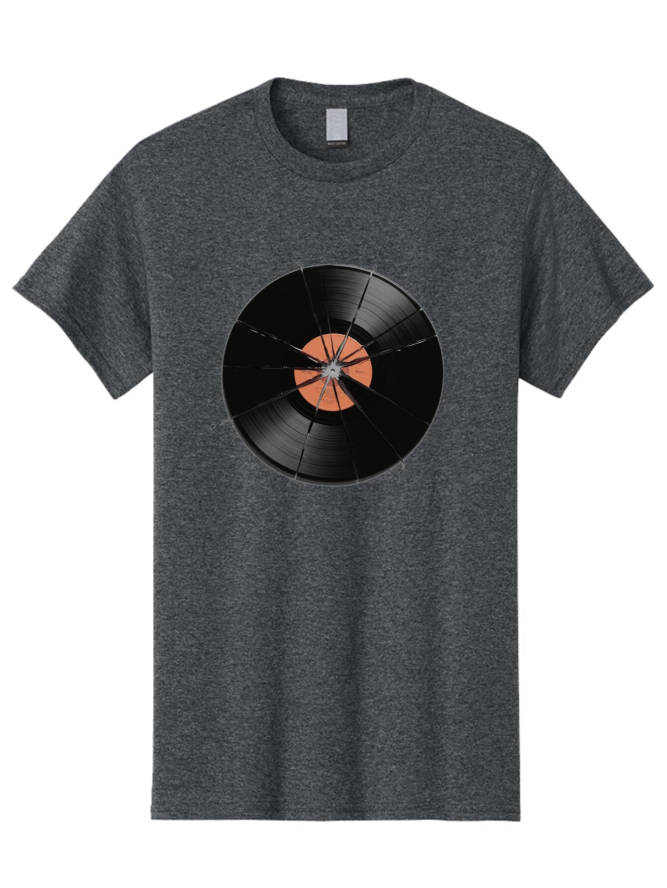 Shattered-Vinyl-Record Men'S Graphic Tee, 100% Cotton, Comfortable Casual Summer Wear, Machine Washable, Vintage Camera, Old Camera, Antique Camera, Black Camera, Classic Photography, Photography Equipment, Nostalgic Device, Film Camera, Bar478 10