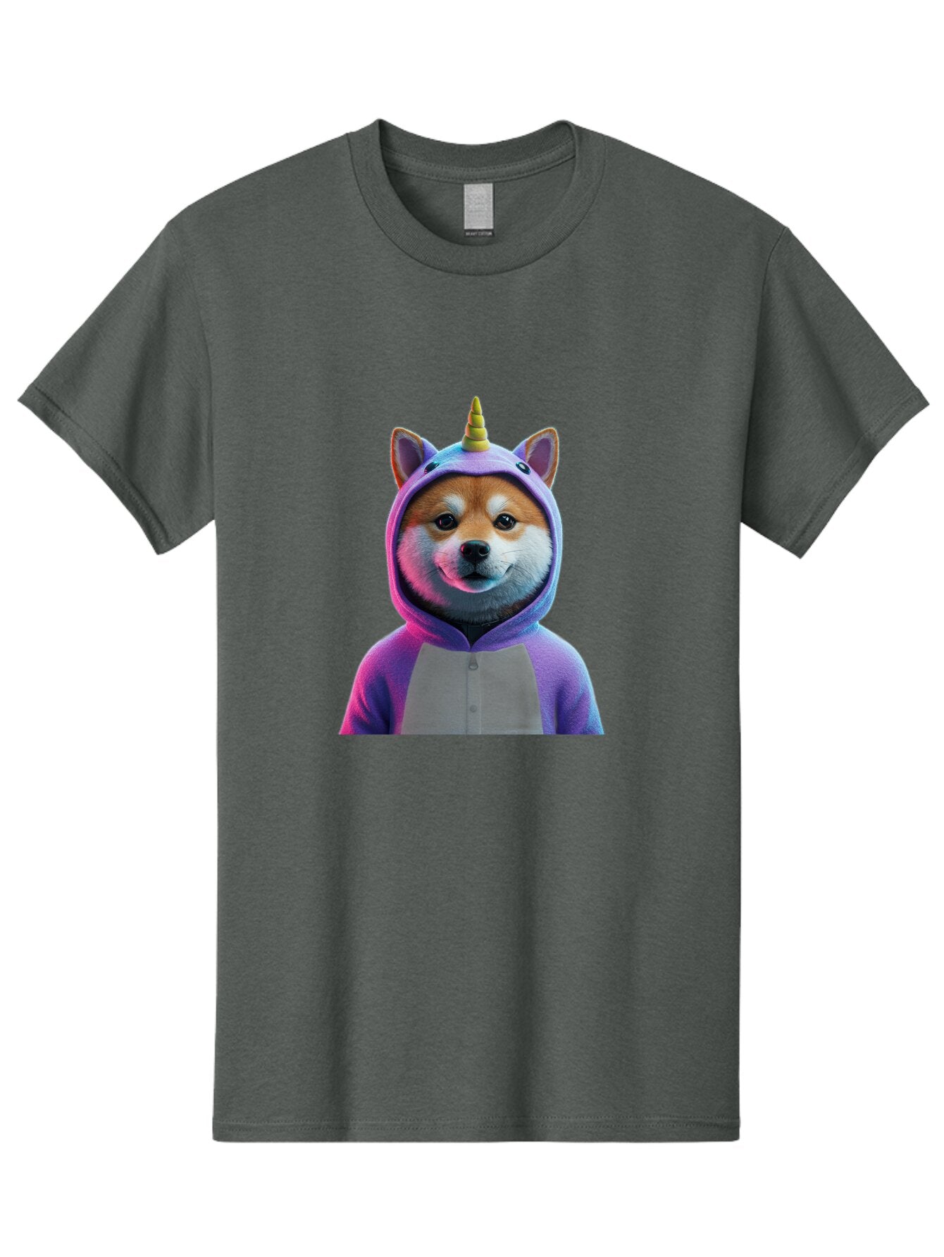 Shiba-Inu-Unicorn Men'S Graphic Tee, 100% Cotton, Comfortable Casual Summer Wear, Machine Washable, Vintage Camera, Old Camera, Antique Camera, Black Camera, Classic Photography, Photography Equipment, Nostalgic Device, Film Camera, Camera Art Bar483 15