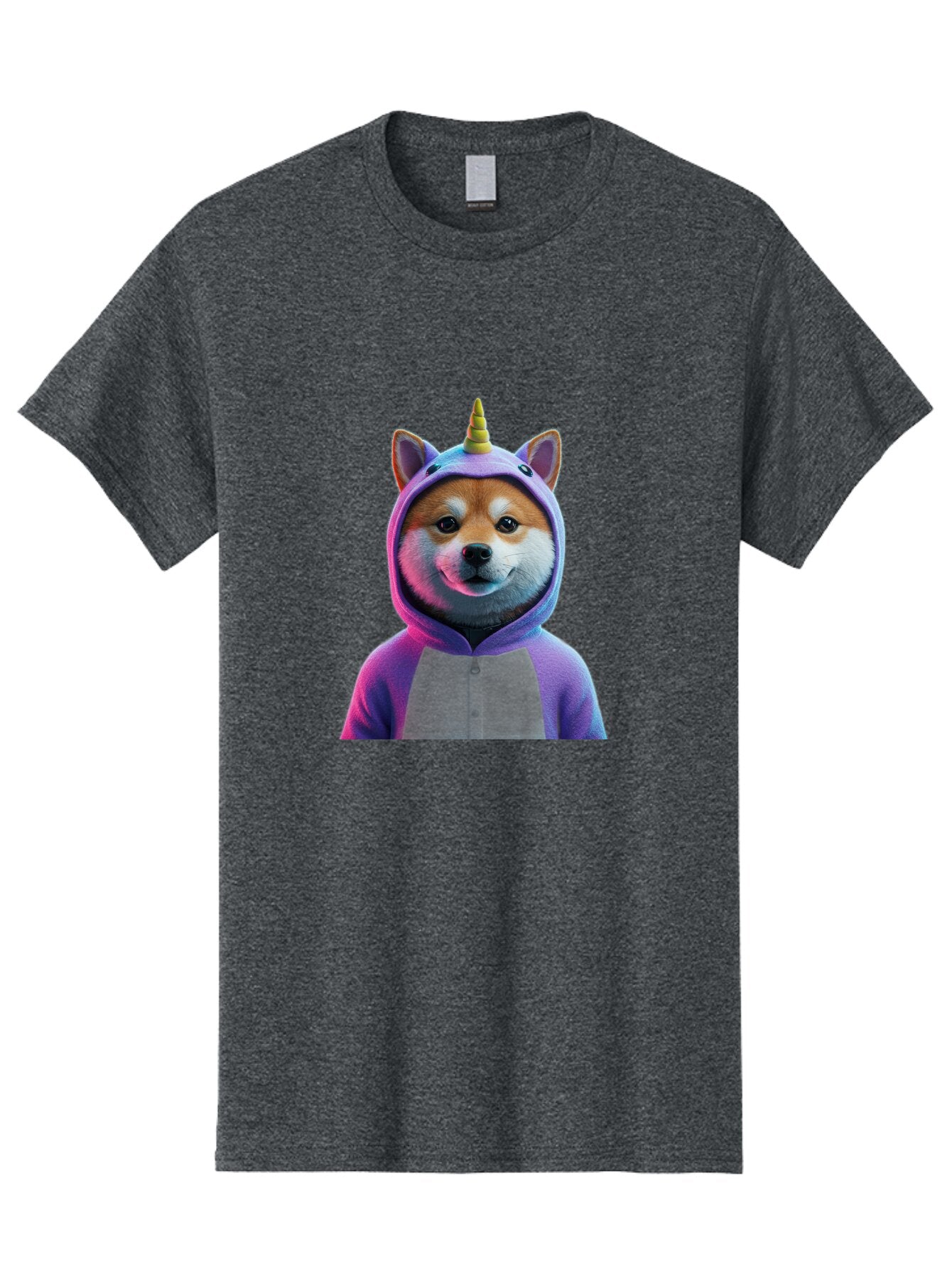 Shiba-Inu-Unicorn Men'S Graphic Tee, 100% Cotton, Comfortable Casual Summer Wear, Machine Washable, Vintage Camera, Old Camera, Antique Camera, Black Camera, Classic Photography, Photography Equipment, Nostalgic Device, Film Camera, Camera Art Bar483
