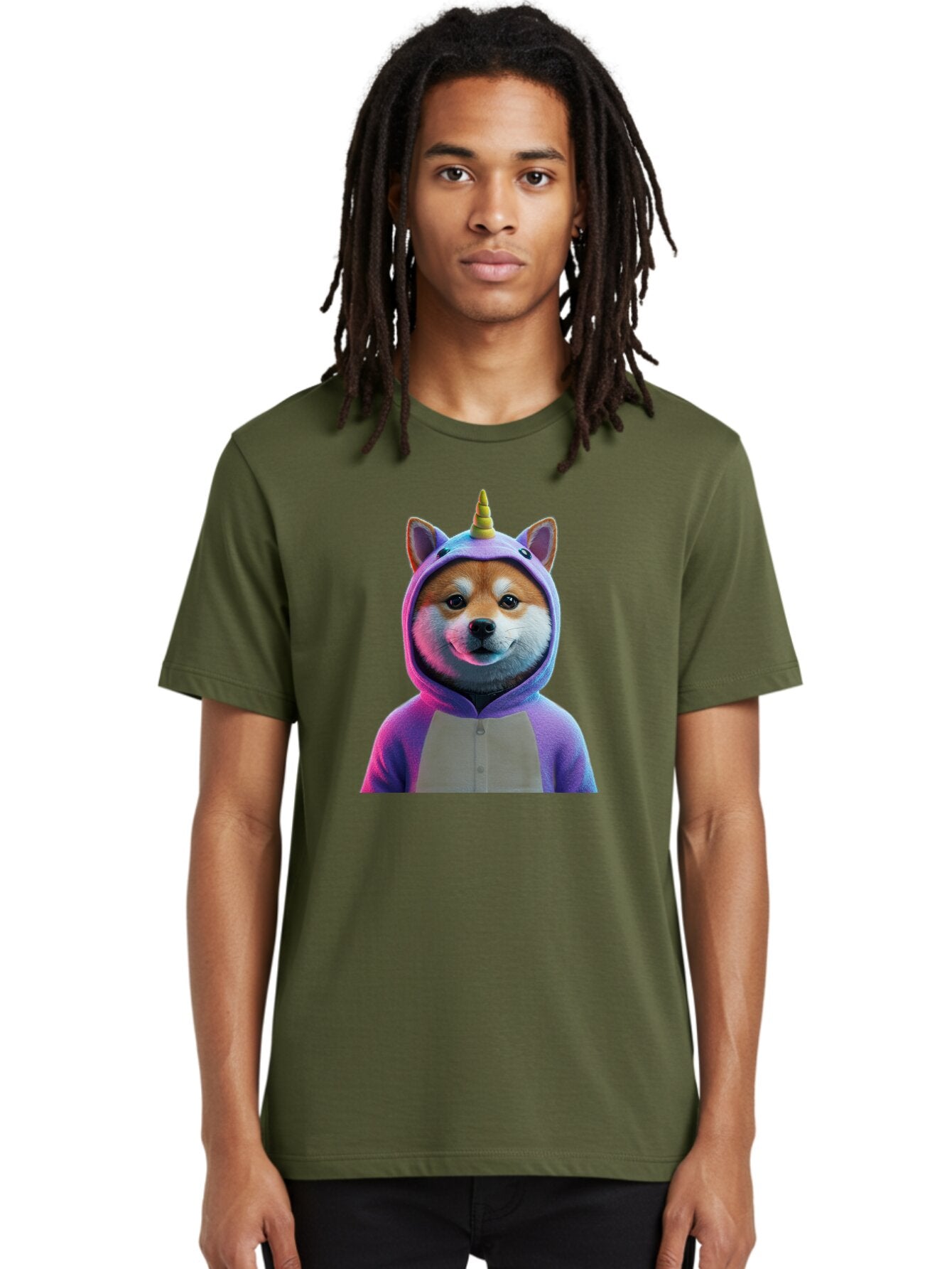 Shiba-Inu-Unicorn Men'S Graphic Tee, 100% Cotton, Comfortable Casual Summer Wear, Machine Washable, Vintage Camera, Old Camera, Antique Camera, Black Camera, Classic Photography, Photography Equipment, Nostalgic Device, Film Camera, Camera Art Bar483 22
