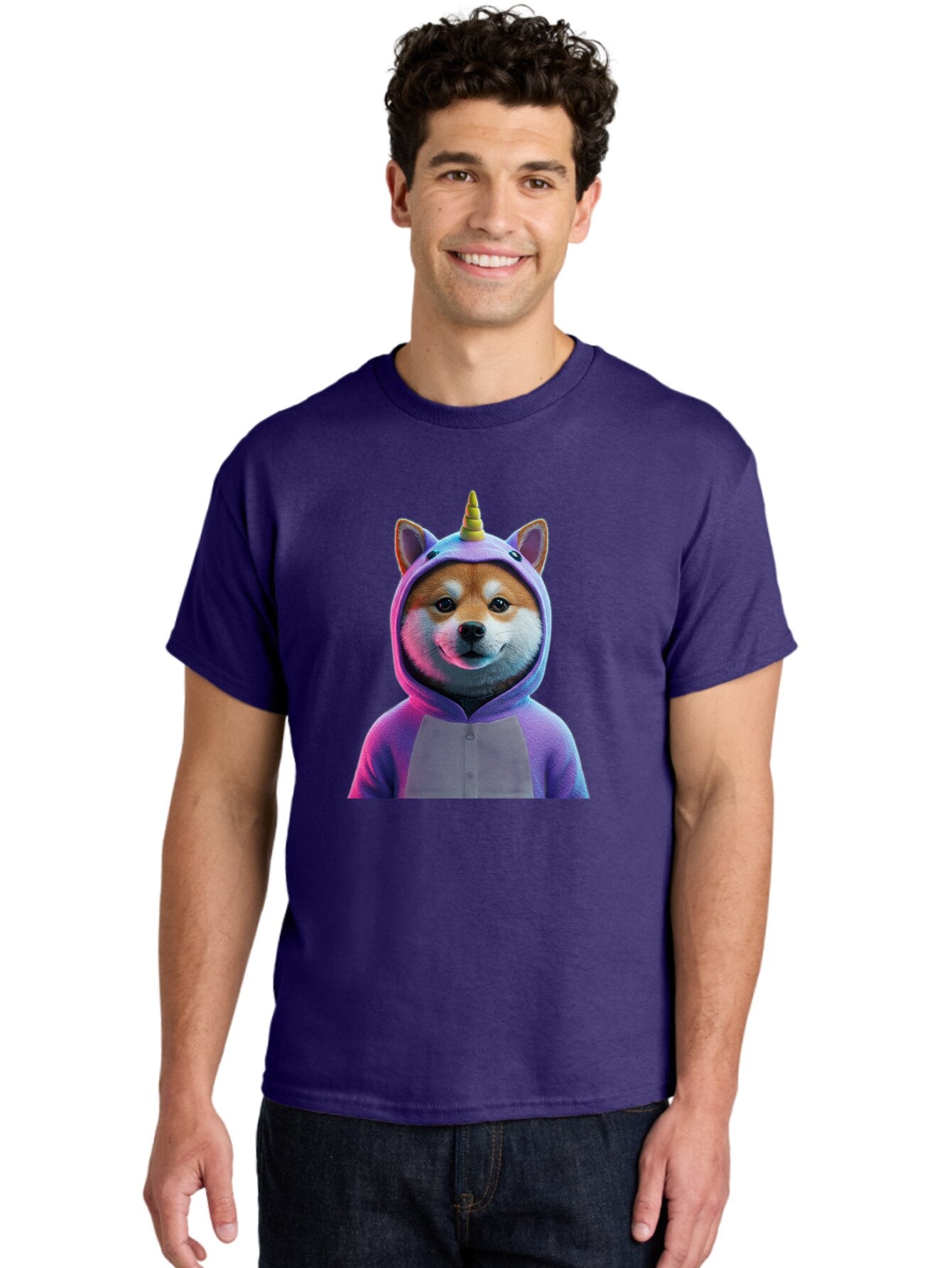 Shiba-Inu-Unicorn Men'S Graphic Tee, 100% Cotton, Comfortable Casual Summer Wear, Machine Washable, Vintage Camera, Old Camera, Antique Camera, Black Camera, Classic Photography, Photography Equipment, Nostalgic Device, Film Camera, Camera Art Bar483 29