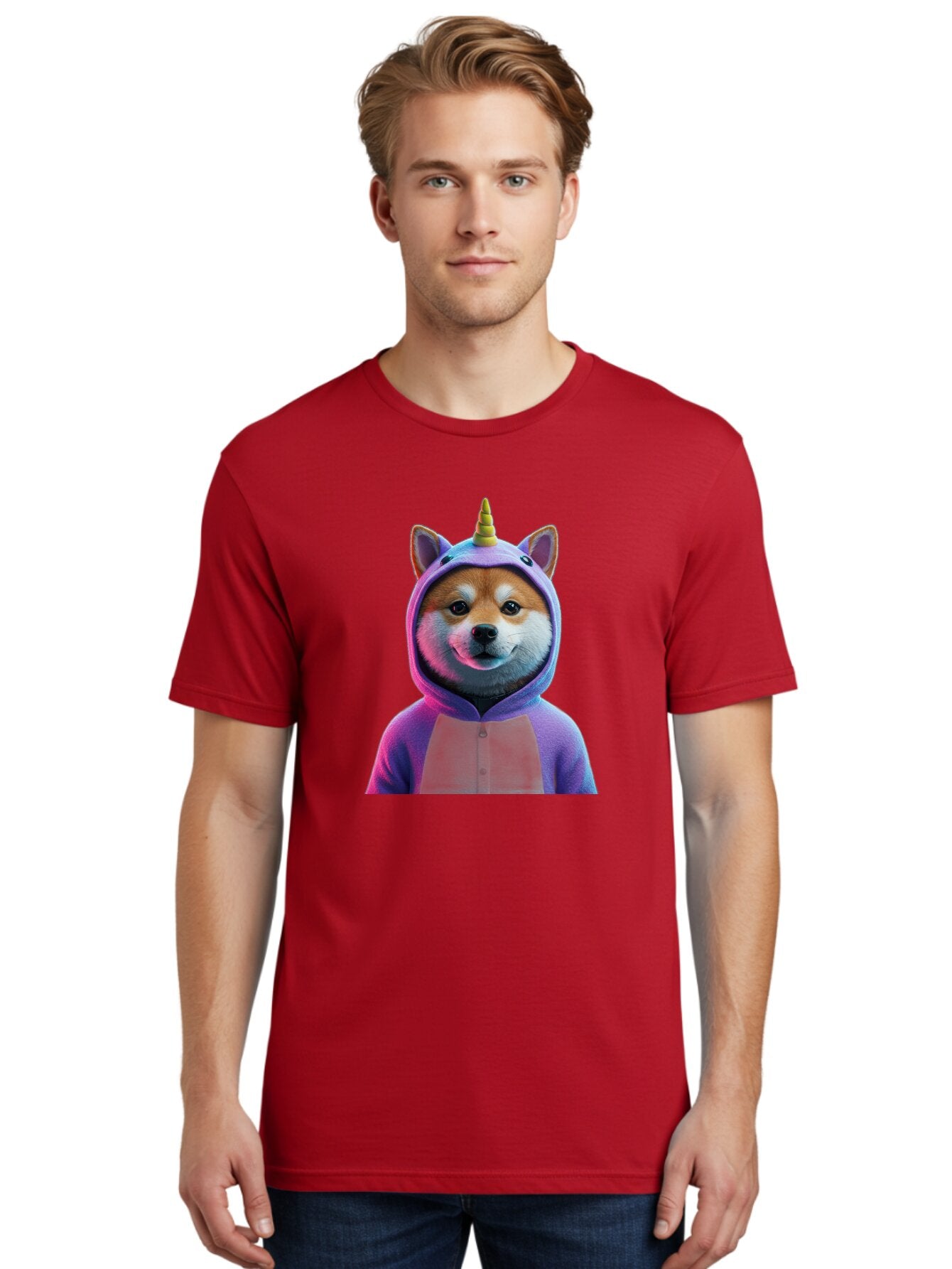 Shiba-Inu-Unicorn Men'S Graphic Tee, 100% Cotton, Comfortable Casual Summer Wear, Machine Washable, Vintage Camera, Old Camera, Antique Camera, Black Camera, Classic Photography, Photography Equipment, Nostalgic Device, Film Camera, Camera Art Bar483 20