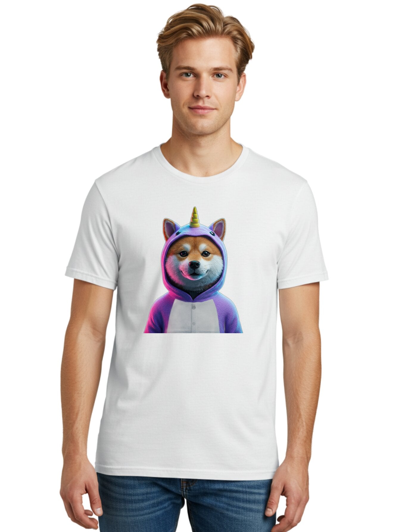 Shiba-Inu-Unicorn Men'S Graphic Tee, 100% Cotton, Comfortable Casual Summer Wear, Machine Washable, Vintage Camera, Old Camera, Antique Camera, Black Camera, Classic Photography, Photography Equipment, Nostalgic Device, Film Camera, Camera Art Bar483 18