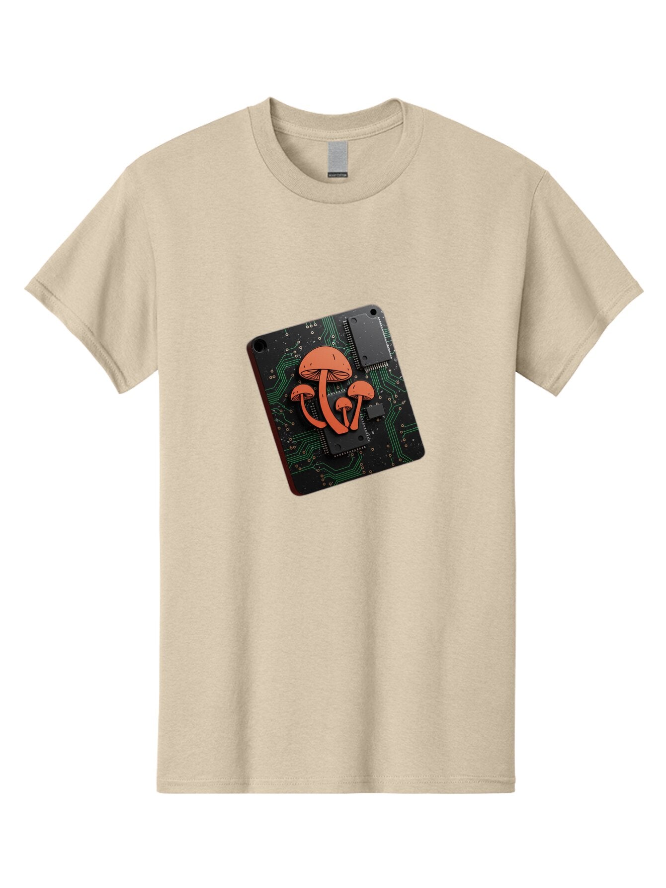 Shroom Men'S Graphic Tee, 100% Cotton, Comfortable Casual Summer Wear, Machine Washable, Vintage Camera, Old Camera, Antique Camera, Black Camera, Classic Photography, Photography Equipment, Nostalgic Device, Film Camera, Camera Art Bar485