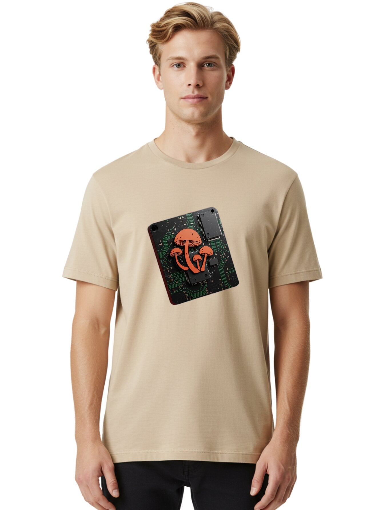 Shroom Men'S Graphic Tee, 100% Cotton, Comfortable Casual Summer Wear, Machine Washable, Vintage Camera, Old Camera, Antique Camera, Black Camera, Classic Photography, Photography Equipment, Nostalgic Device, Film Camera, Camera Art Bar485 19