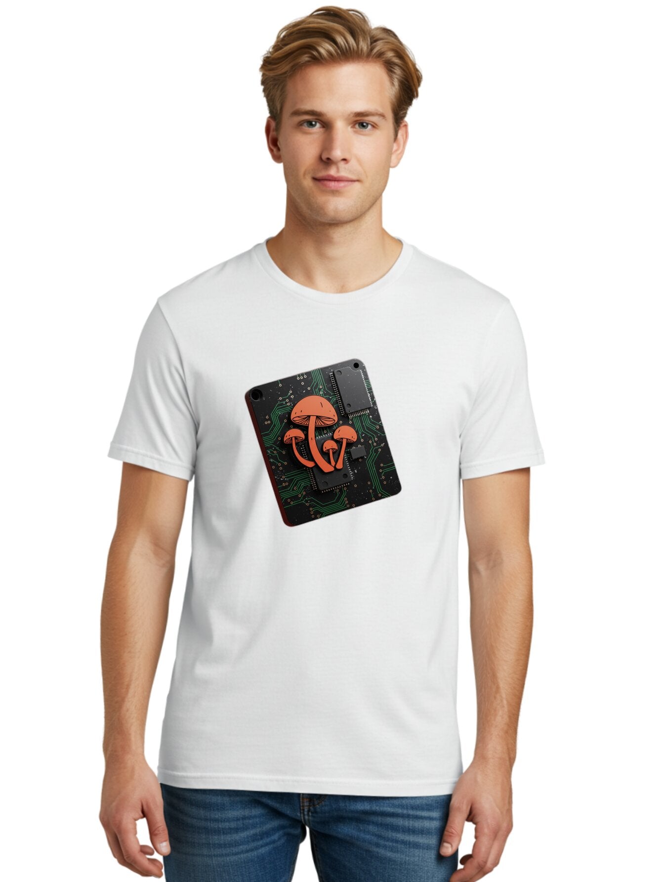 Shroom Men'S Graphic Tee, 100% Cotton, Comfortable Casual Summer Wear, Machine Washable, Vintage Camera, Old Camera, Antique Camera, Black Camera, Classic Photography, Photography Equipment, Nostalgic Device, Film Camera, Camera Art Bar485 21