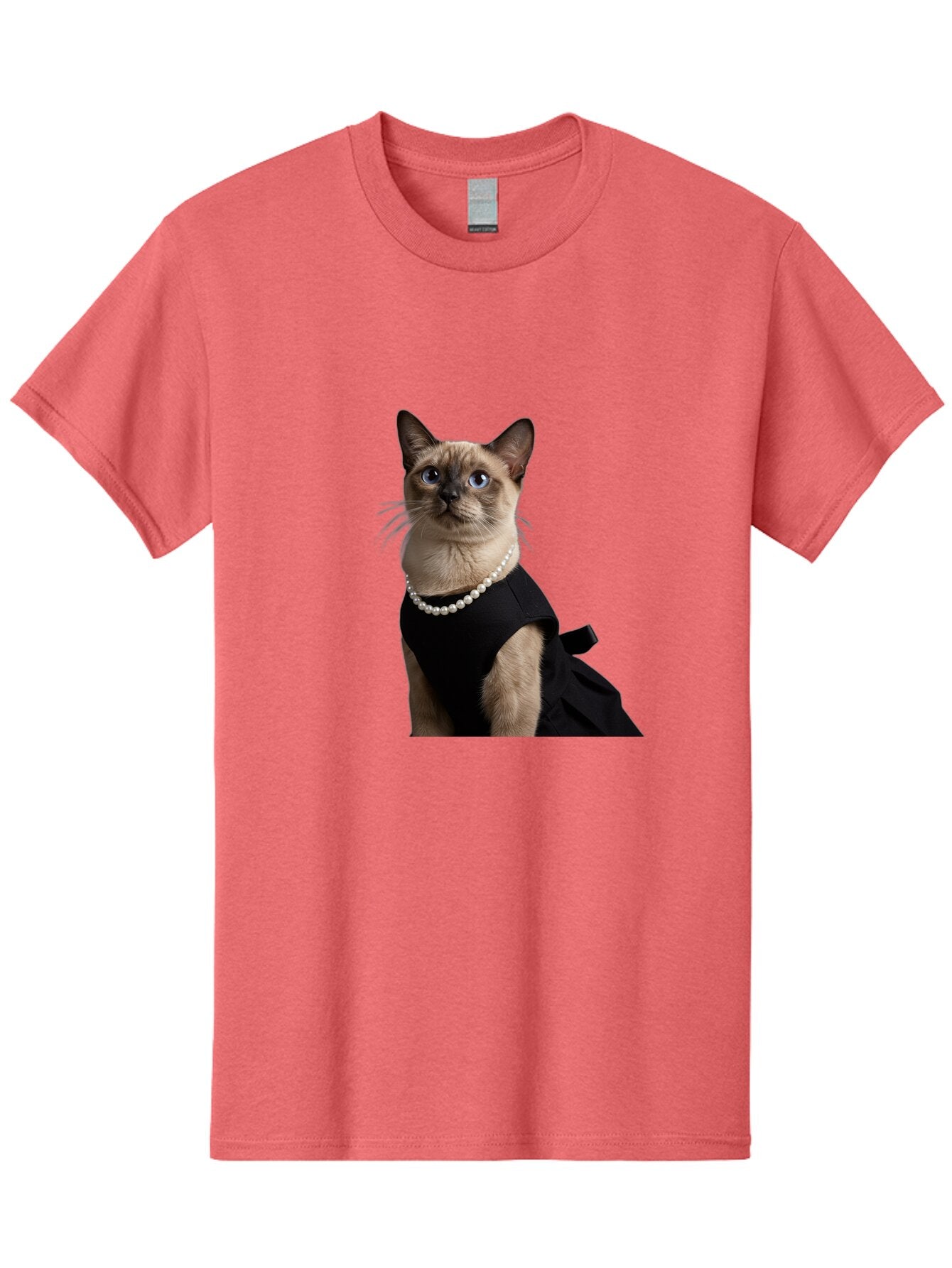 Siamese-Cat-In-Black-Dress Men'S Graphic Tee, 100% Cotton, Comfortable Casual Summer Wear, Machine Washable, Vintage Camera, Old Camera, Antique Camera, Black Camera, Classic Photography, Photography Equipment, Nostalgic Device, Film Camera, Bar486 11