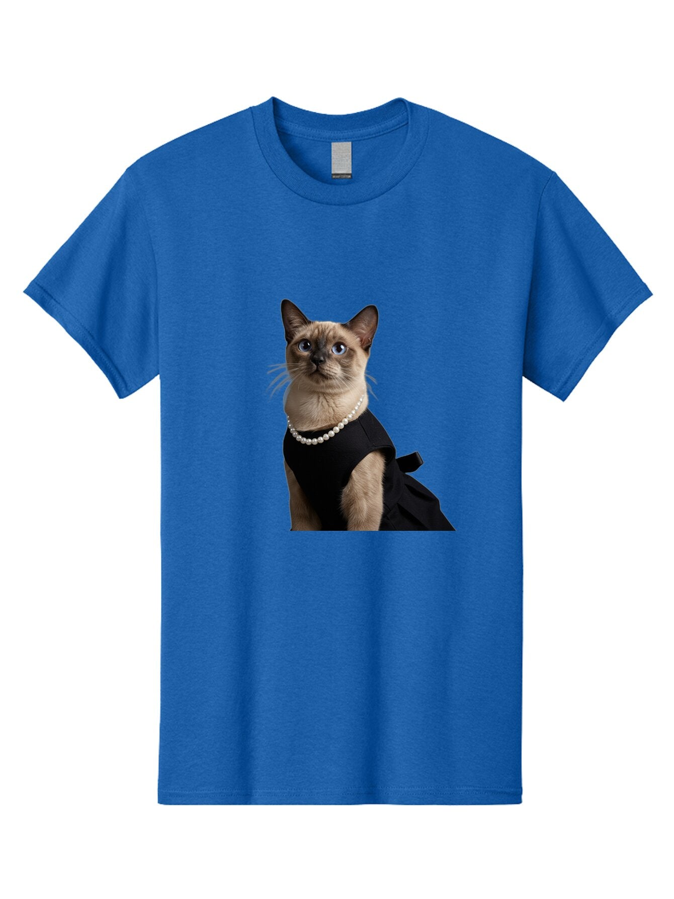 Siamese-Cat-In-Black-Dress Men'S Graphic Tee, 100% Cotton, Comfortable Casual Summer Wear, Machine Washable, Vintage Camera, Old Camera, Antique Camera, Black Camera, Classic Photography, Photography Equipment, Nostalgic Device, Film Camera, Bar486