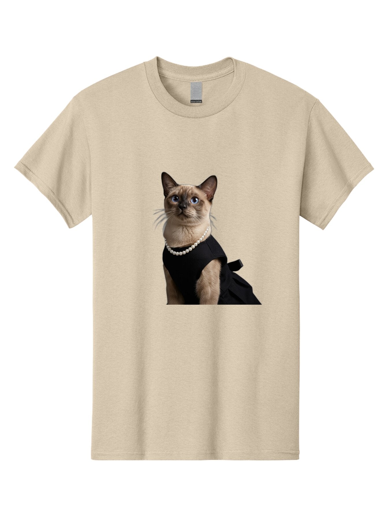 Siamese-Cat-In-Black-Dress Men'S Graphic Tee, 100% Cotton, Comfortable Casual Summer Wear, Machine Washable, Vintage Camera, Old Camera, Antique Camera, Black Camera, Classic Photography, Photography Equipment, Nostalgic Device, Film Camera, Bar486 10