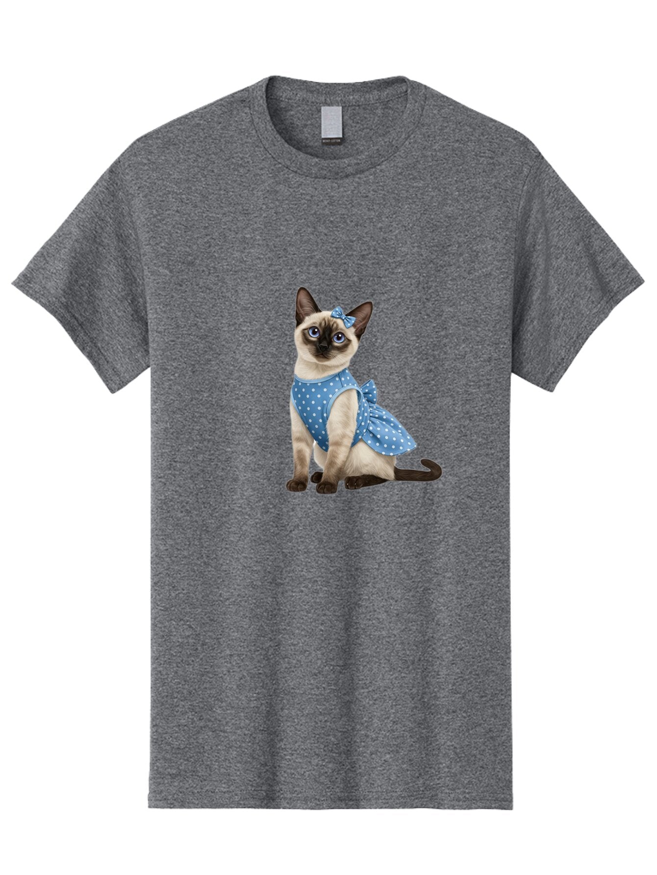 Siamese-Cat-In-Blue-Dress Men'S Graphic Tee, 100% Cotton, Comfortable Casual Summer Wear, Machine Washable, Vintage Camera, Old Camera, Antique Camera, Black Camera, Classic Photography, Photography Equipment, Nostalgic Device, Film Camera, Bar487 5