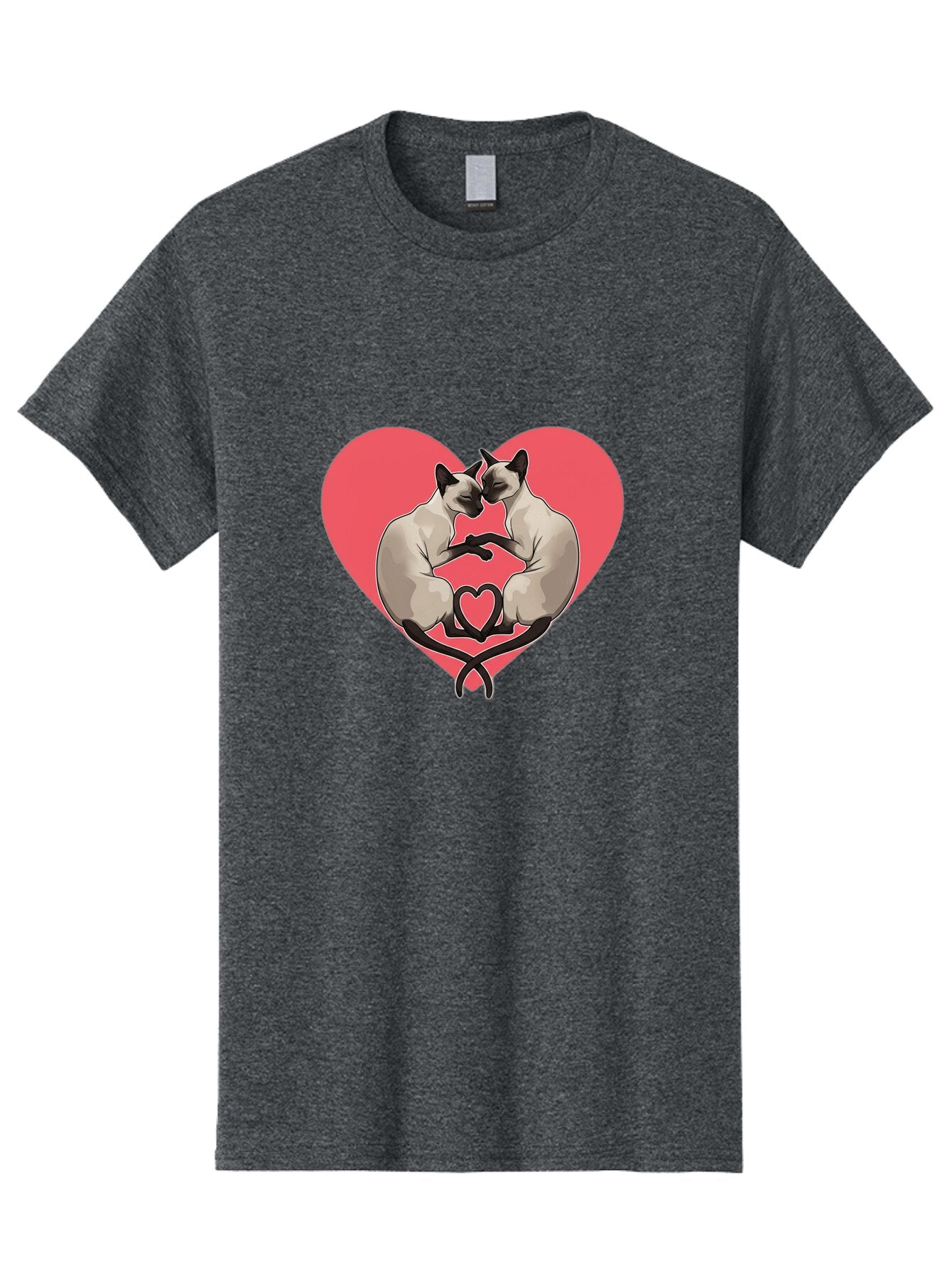 Siamese-Cats-Heart Men'S Graphic Tee, 100% Cotton, Comfortable Casual Summer Wear, Machine Washable, Vintage Camera, Old Camera, Antique Camera, Black Camera, Classic Photography, Photography Equipment, Nostalgic Device, Film Camera, Bar489 15