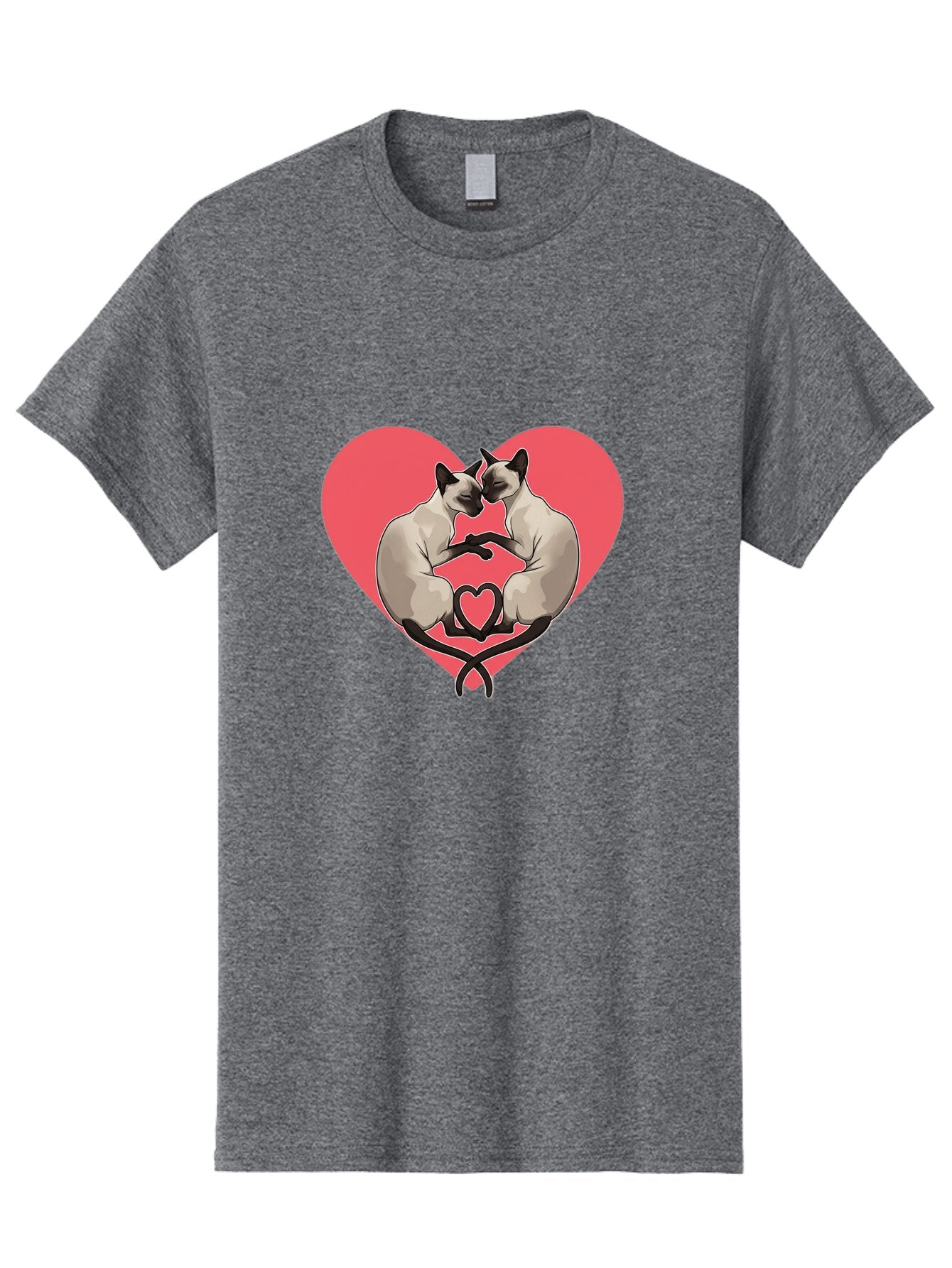 Siamese-Cats-Heart Men'S Graphic Tee, 100% Cotton, Comfortable Casual Summer Wear, Machine Washable, Vintage Camera, Old Camera, Antique Camera, Black Camera, Classic Photography, Photography Equipment, Nostalgic Device, Film Camera, Bar489 11