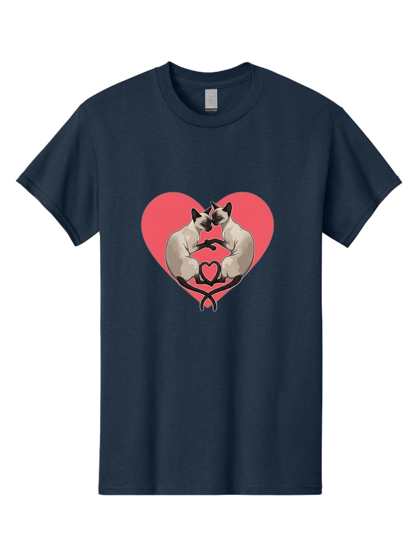 Siamese-Cats-Heart Men'S Graphic Tee, 100% Cotton, Comfortable Casual Summer Wear, Machine Washable, Vintage Camera, Old Camera, Antique Camera, Black Camera, Classic Photography, Photography Equipment, Nostalgic Device, Film Camera, Bar489 6