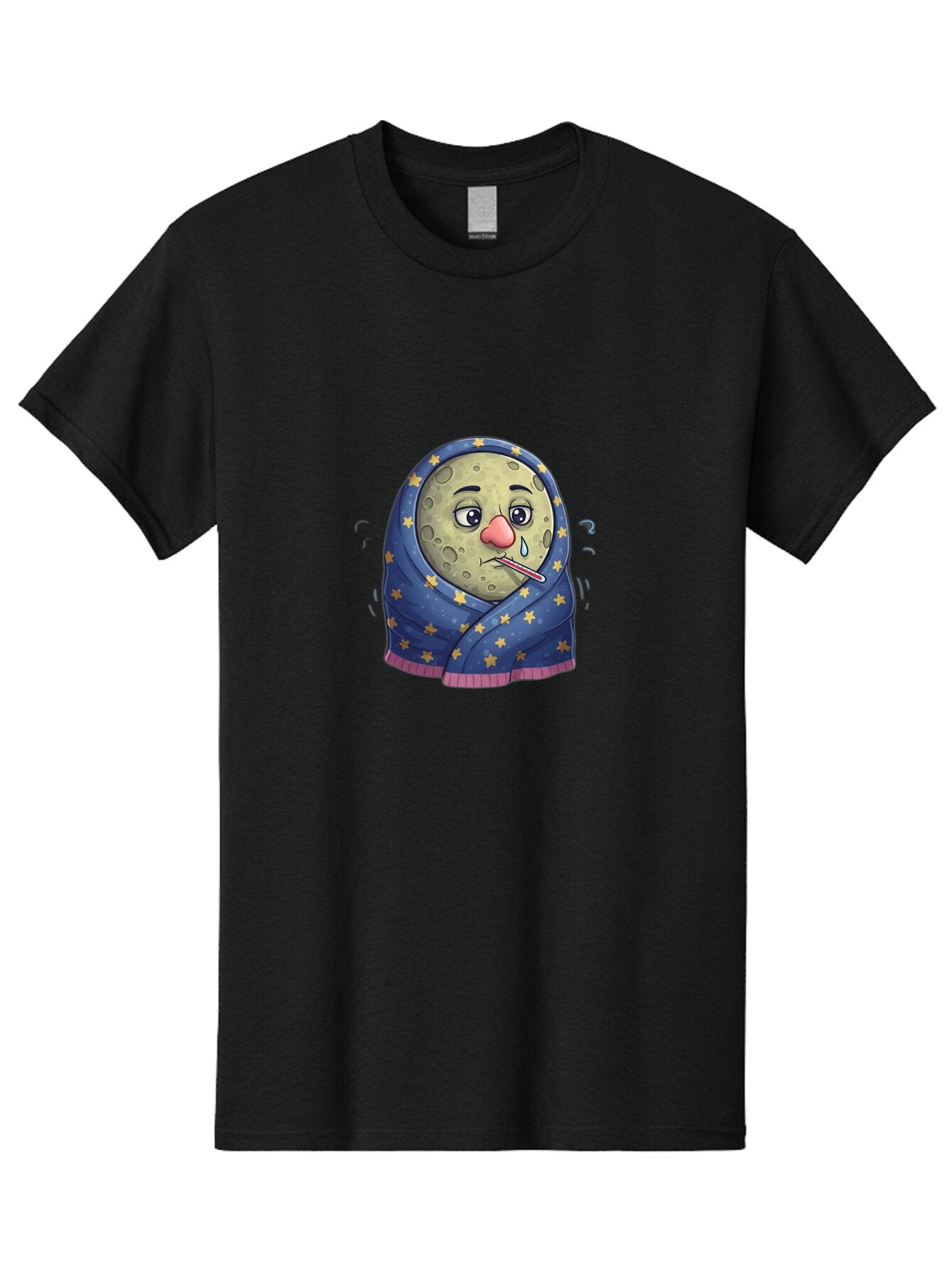 Sick-Moon-1 Men'S Graphic Tee, 100% Cotton, Comfortable Casual Summer Wear, Machine Washable, Vintage Camera, Old Camera, Antique Camera, Black Camera, Classic Photography, Photography Equipment, Nostalgic Device, Film Camera, Camera Art Bar490 4