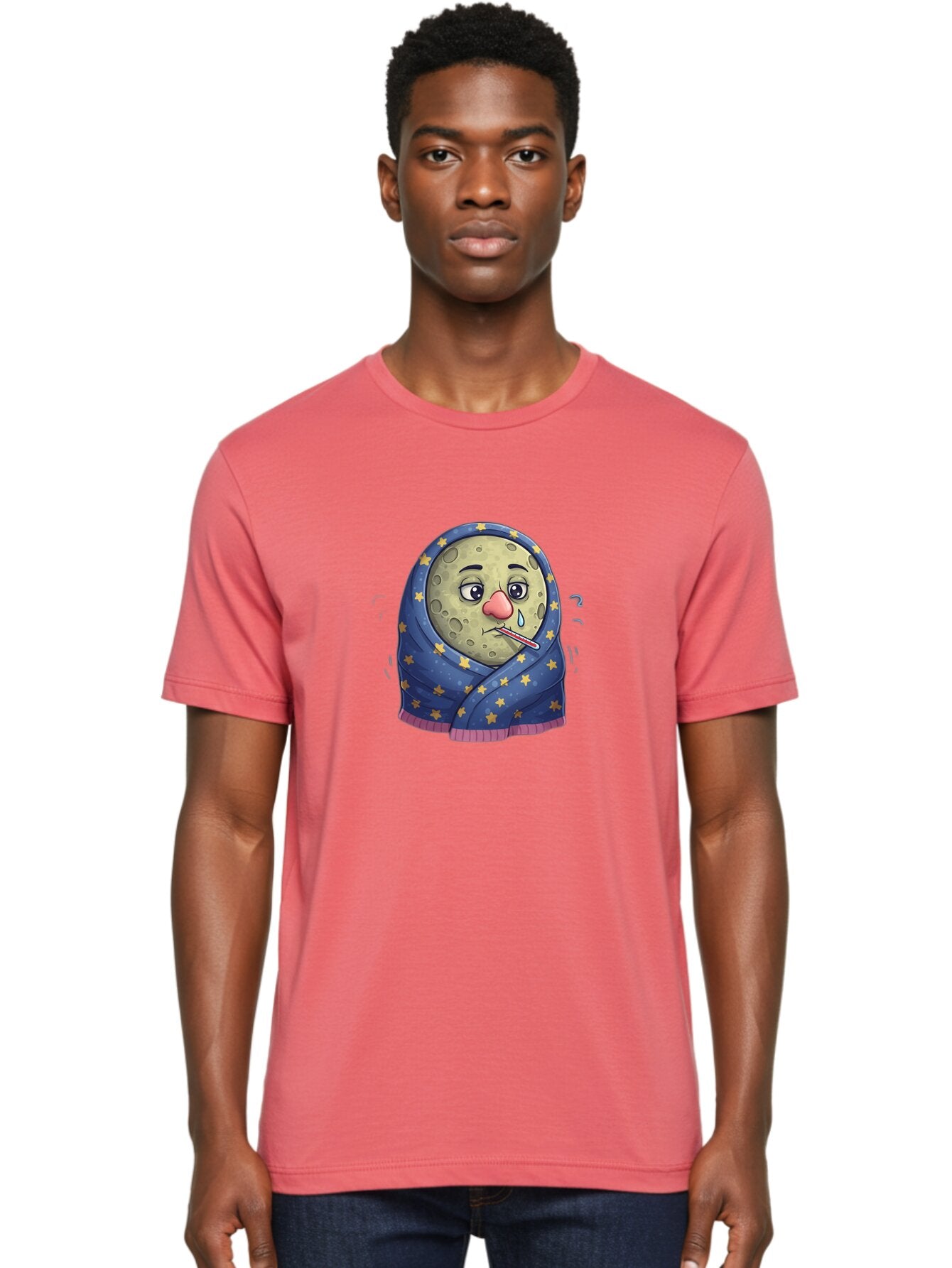 Sick-Moon-1 Men'S Graphic Tee, 100% Cotton, Comfortable Casual Summer Wear, Machine Washable, Vintage Camera, Old Camera, Antique Camera, Black Camera, Classic Photography, Photography Equipment, Nostalgic Device, Film Camera, Camera Art Bar490 20