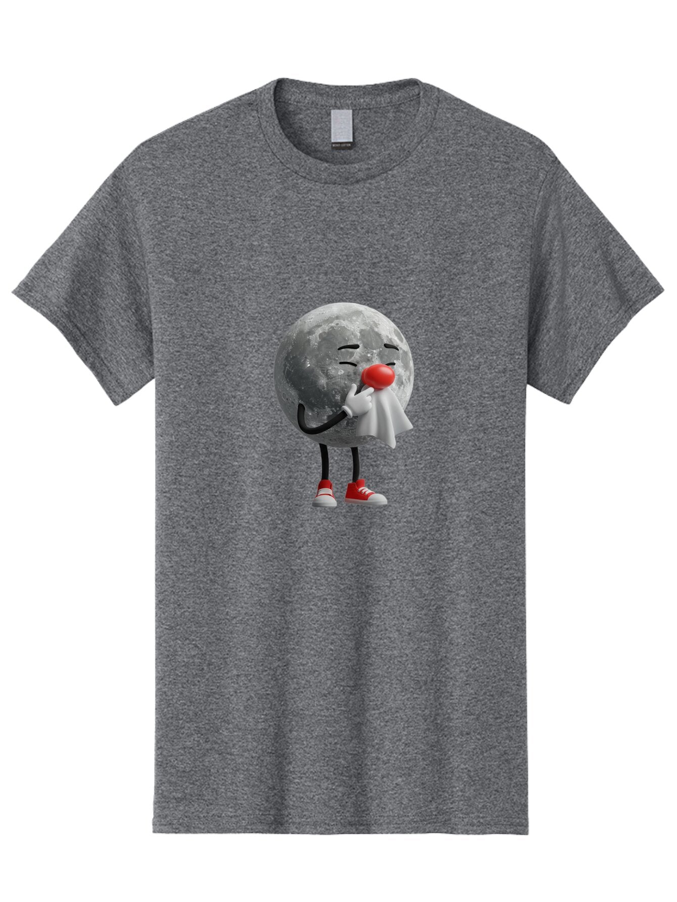 Sick-Moon-2 Men'S Graphic Tee, 100% Cotton, Comfortable Casual Summer Wear, Machine Washable, Vintage Camera, Old Camera, Antique Camera, Black Camera, Classic Photography, Photography Equipment, Nostalgic Device, Film Camera, Camera Art Bar491