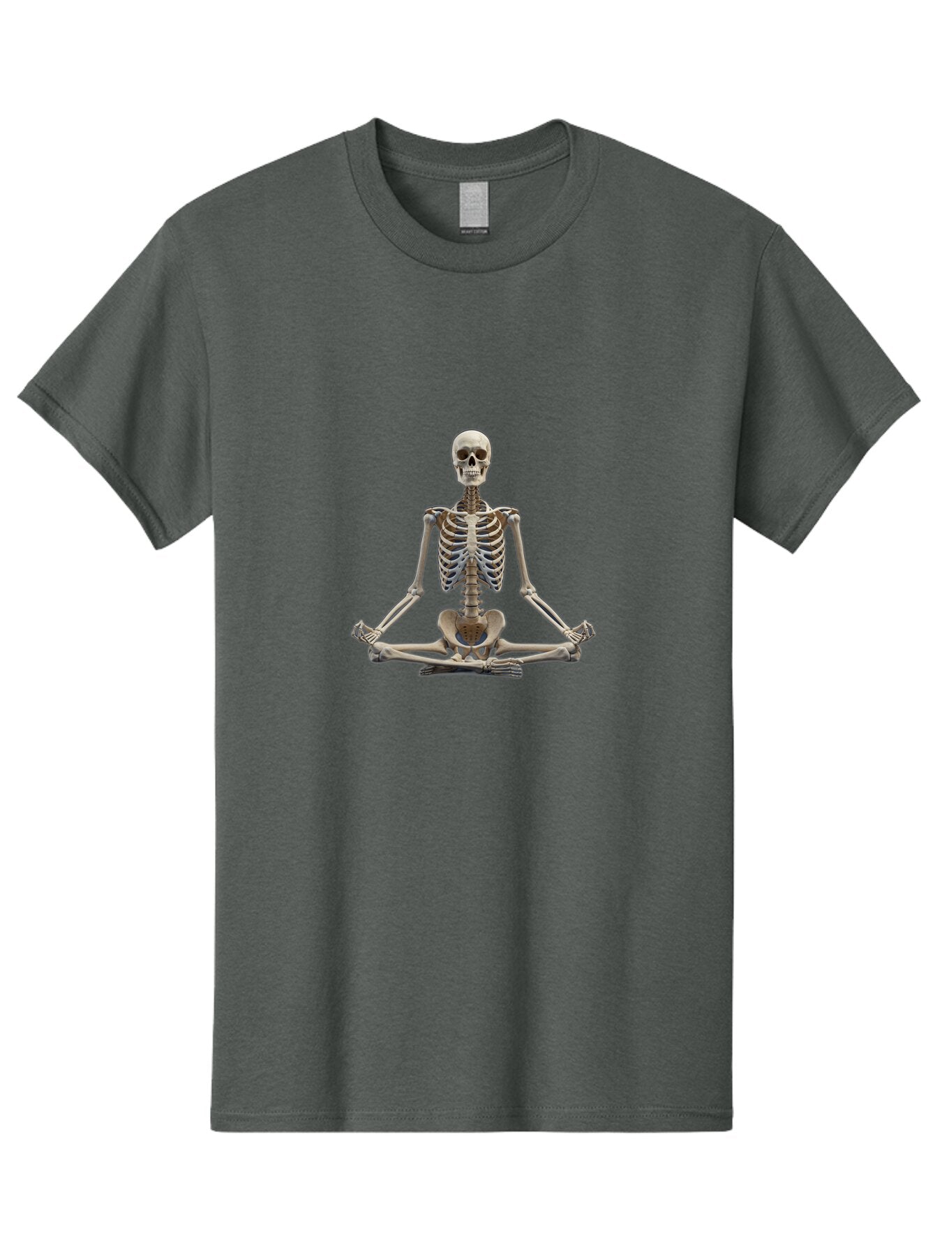 Skeleton-In-Lotus-Position Men'S Graphic Tee, 100% Cotton, Comfortable Casual Summer Wear, Machine Washable, Vintage Camera, Old Camera, Antique Camera, Black Camera, Classic Photography, Photography Equipment, Nostalgic Device, Film Camera, Bar495 12