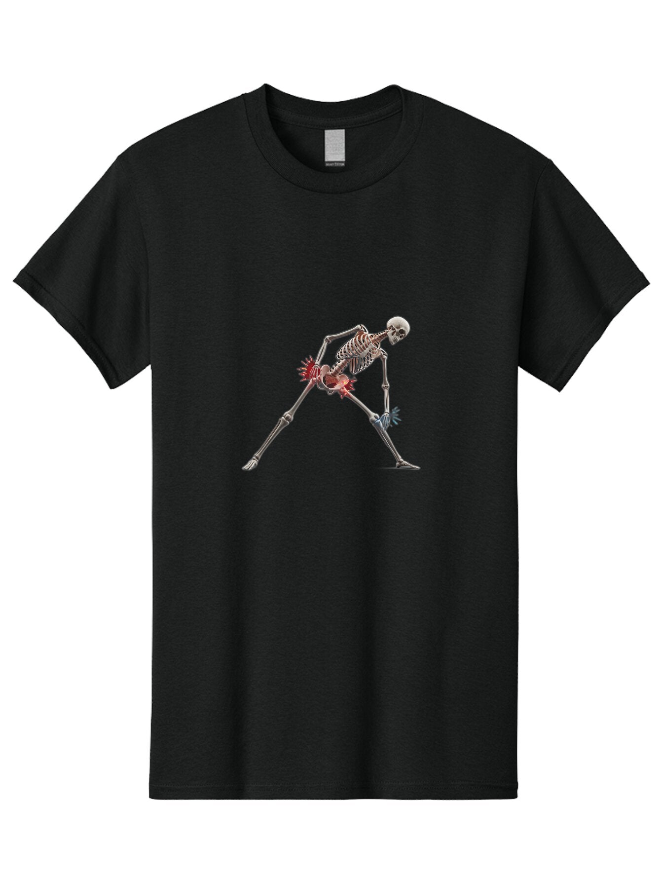 Skeleton-In-Warrior-Pose Men'S Graphic Tee, 100% Cotton, Comfortable Casual Summer Wear, Machine Washable, Vintage Camera, Old Camera, Antique Camera, Black Camera, Classic Photography, Photography Equipment, Nostalgic Device, Film Camera, Bar496 14