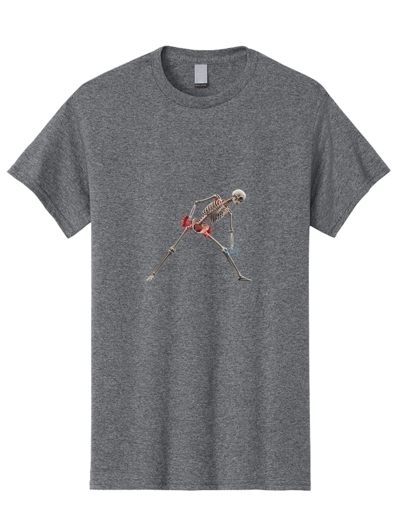 Skeleton-In-Warrior-Pose Men'S Graphic Tee, 100% Cotton, Comfortable Casual Summer Wear, Machine Washable, Vintage Camera, Old Camera, Antique Camera, Black Camera, Classic Photography, Photography Equipment, Nostalgic Device, Film Camera, Bar496 13