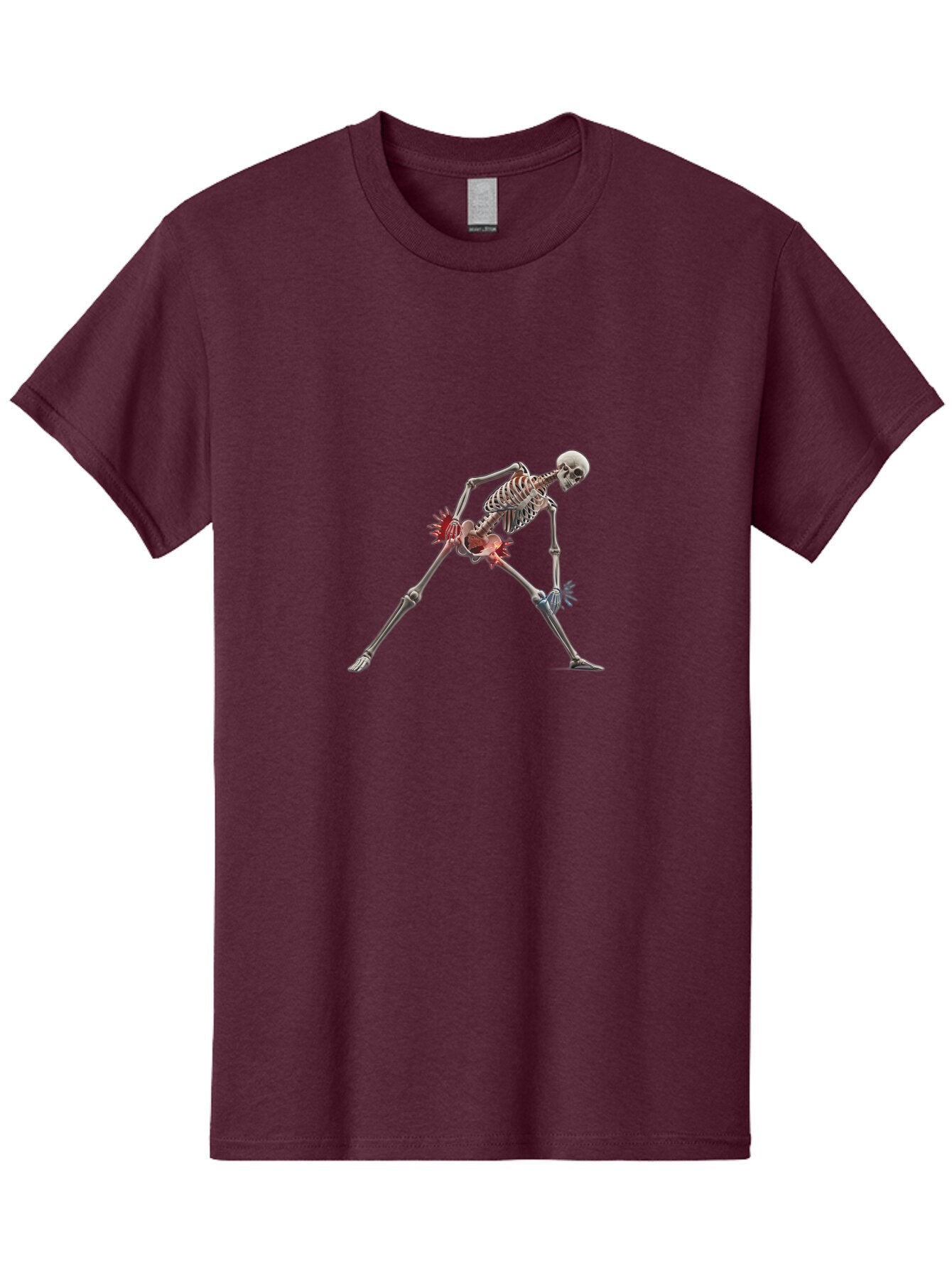Skeleton-In-Warrior-Pose Men'S Graphic Tee, 100% Cotton, Comfortable Casual Summer Wear, Machine Washable, Vintage Camera, Old Camera, Antique Camera, Black Camera, Classic Photography, Photography Equipment, Nostalgic Device, Film Camera, Bar496 9