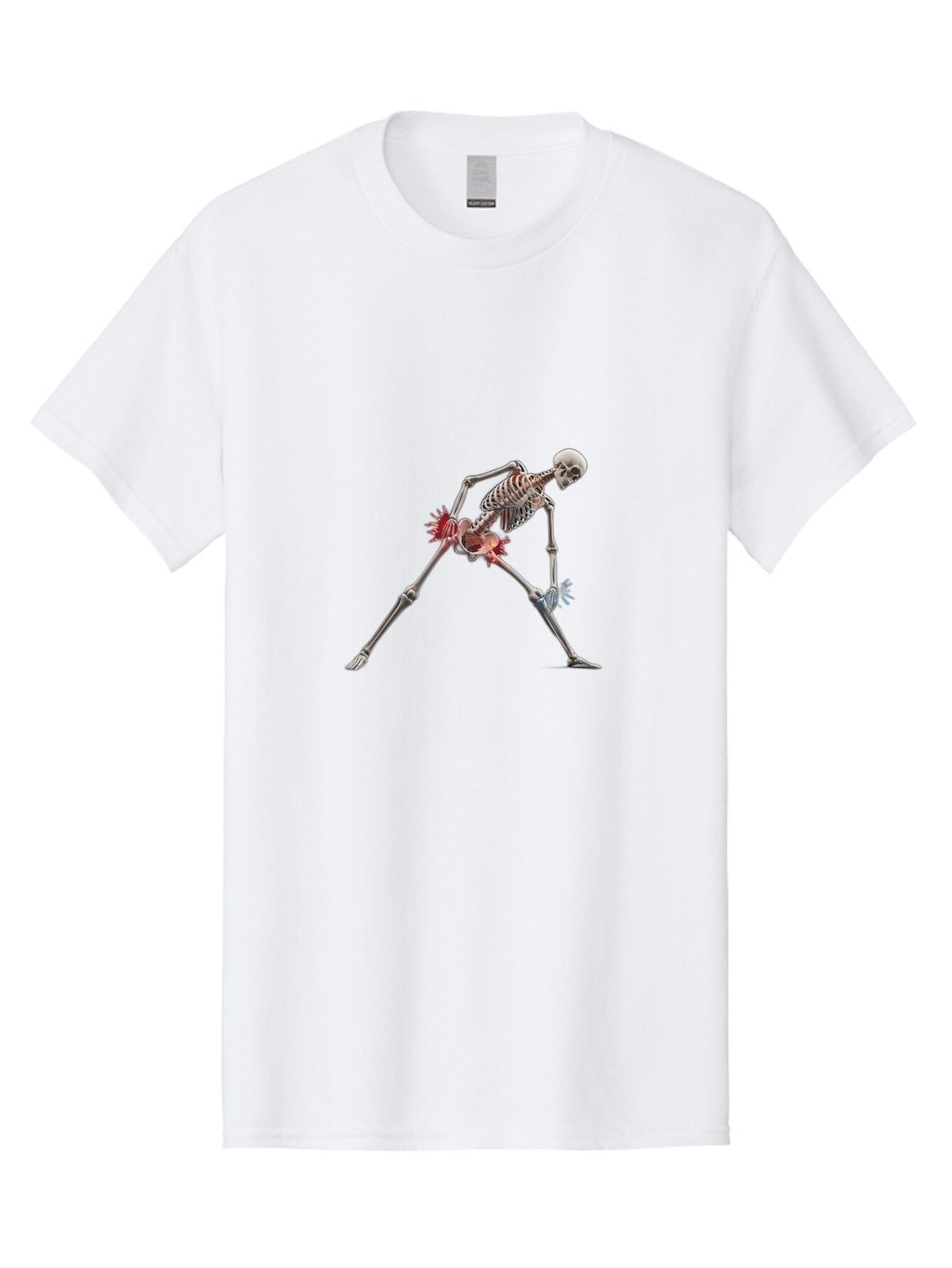 Skeleton-In-Warrior-Pose Men'S Graphic Tee, 100% Cotton, Comfortable Casual Summer Wear, Machine Washable, Vintage Camera, Old Camera, Antique Camera, Black Camera, Classic Photography, Photography Equipment, Nostalgic Device, Film Camera, Bar496 10