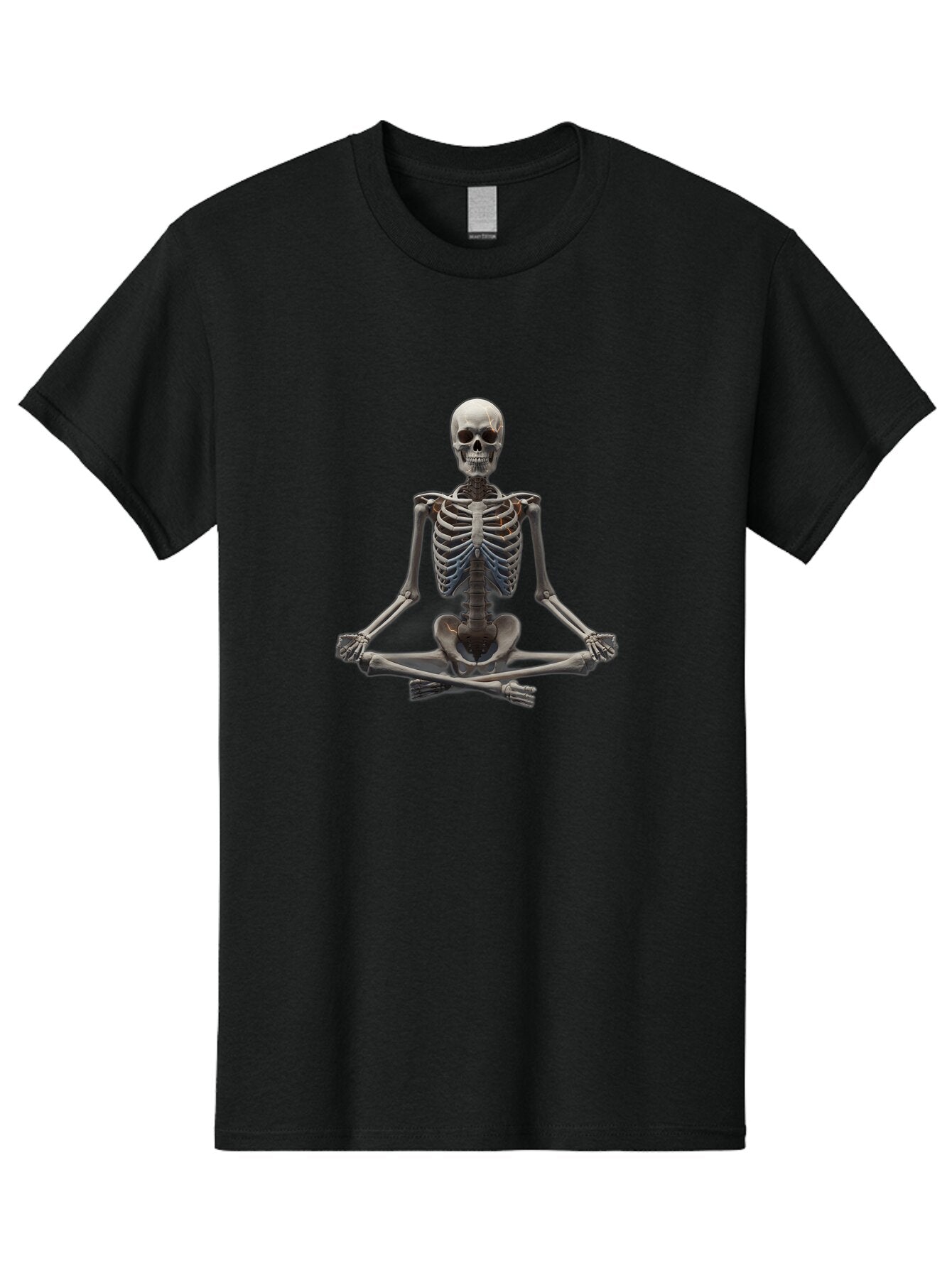 Skeleton-Meditating Men'S Graphic Tee, 100% Cotton, Comfortable Casual Summer Wear, Machine Washable, Vintage Camera, Old Camera, Antique Camera, Black Camera, Classic Photography, Photography Equipment, Nostalgic Device, Film Camera, Bar497 14