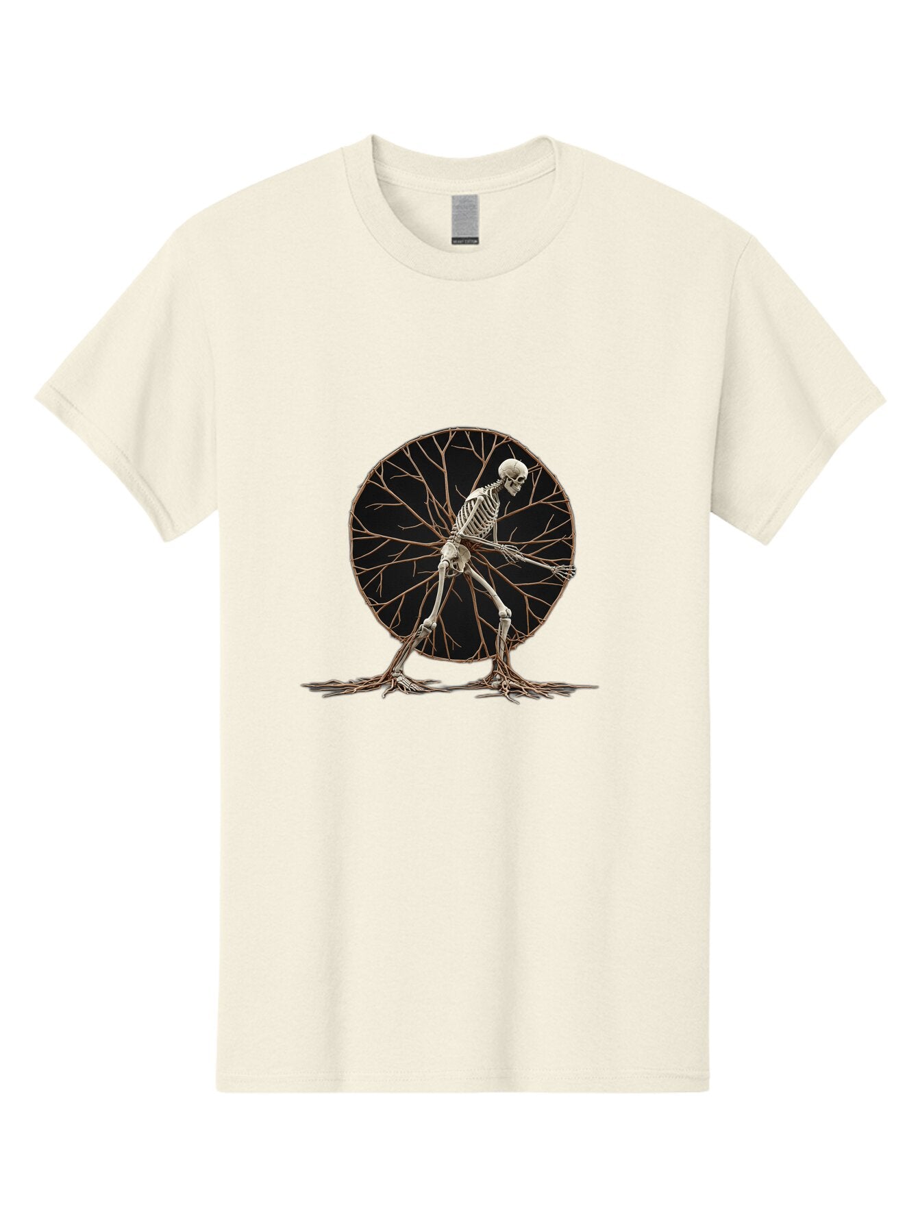 Skeleton-Tree-Man Men'S Graphic Tee, 100% Cotton, Comfortable Casual Summer Wear, Machine Washable, Vintage Camera, Old Camera, Antique Camera, Black Camera, Classic Photography, Photography Equipment, Nostalgic Device, Film Camera, Camera Art Bar498 11