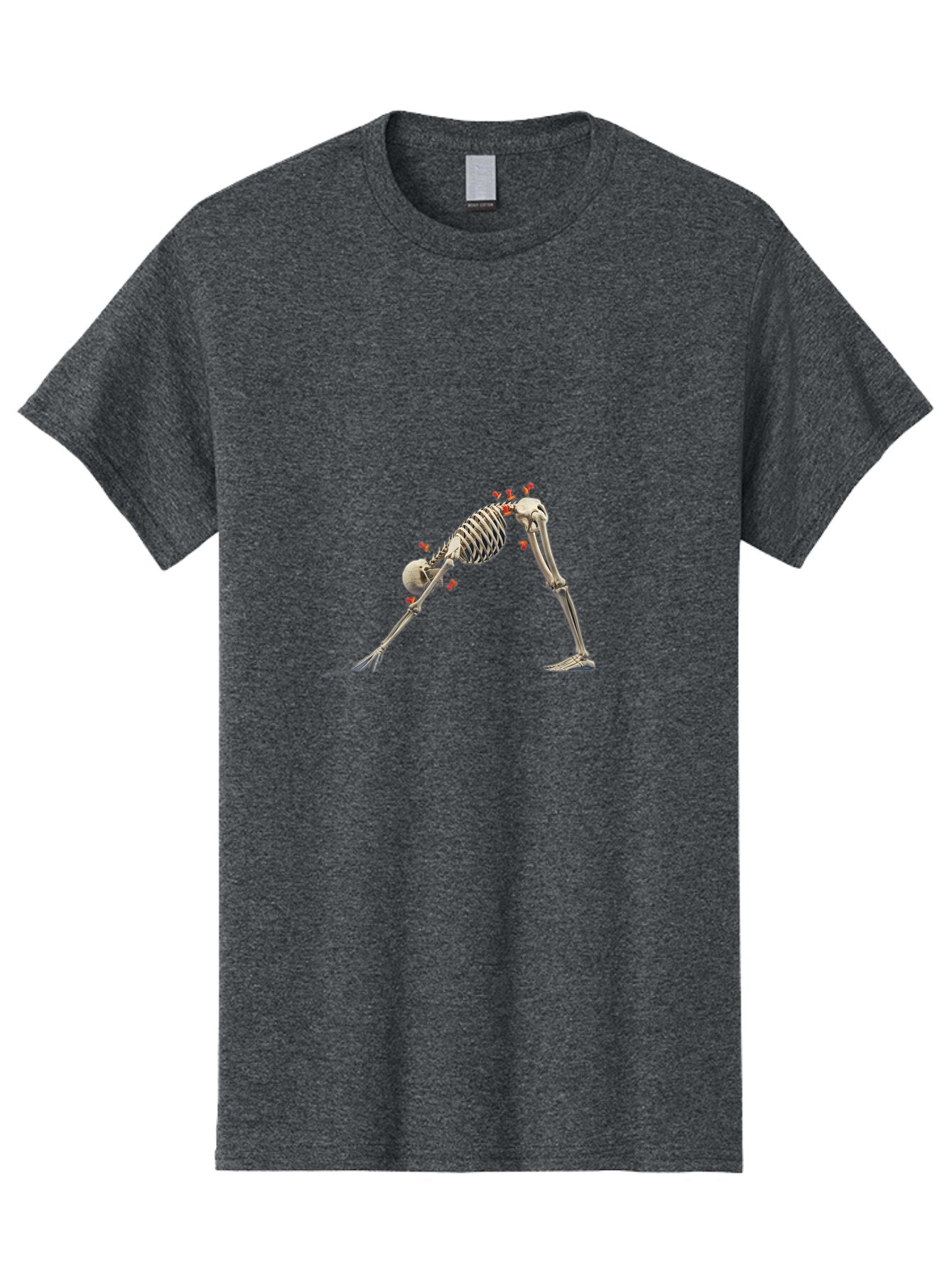 Skeleton-Yoga-1 Men'S Graphic Tee, 100% Cotton, Comfortable Casual Summer Wear, Machine Washable, Vintage Camera, Old Camera, Antique Camera, Black Camera, Classic Photography, Photography Equipment, Nostalgic Device, Film Camera, Camera Art Bar499 10