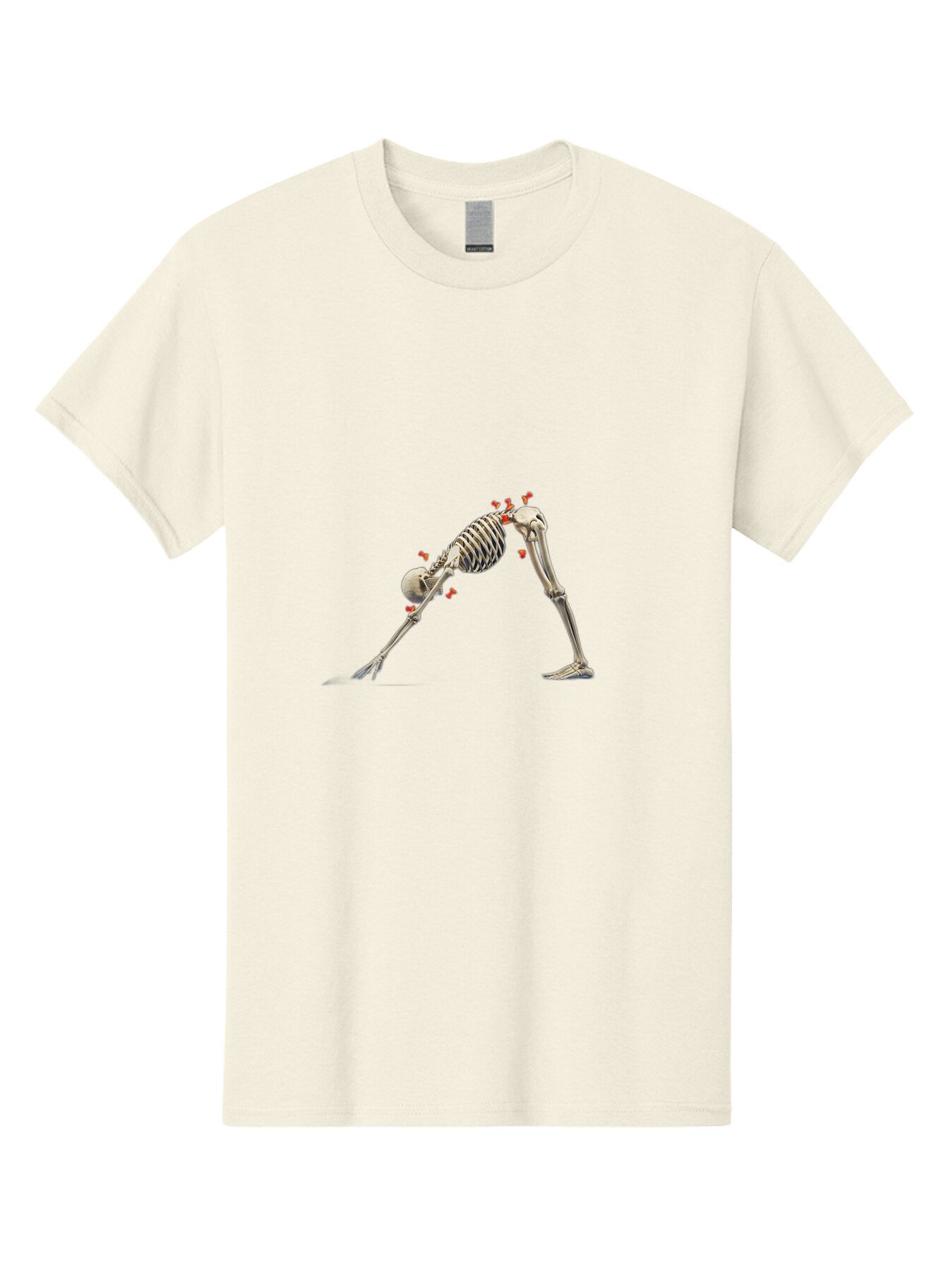 Skeleton-Yoga-1 Men'S Graphic Tee, 100% Cotton, Comfortable Casual Summer Wear, Machine Washable, Vintage Camera, Old Camera, Antique Camera, Black Camera, Classic Photography, Photography Equipment, Nostalgic Device, Film Camera, Camera Art Bar499 5