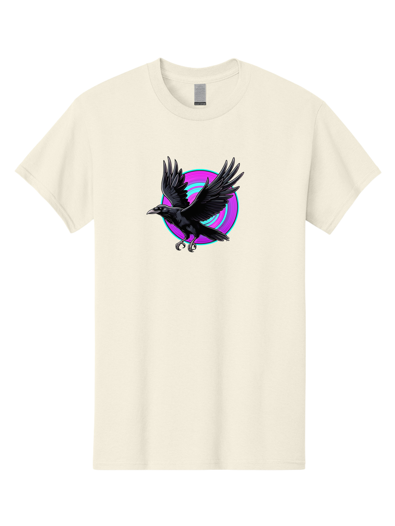 Crow-With-Spread-Wings Men'S Graphic Tee, 100% Cotton, Comfortable Casual Summer Wear, Machine Washable, Vintage Camera, Old Camera, Antique Camera, Black Camera, Classic Photography, Photography Equipment, Nostalgic Device, Film Camera, Bay105 9