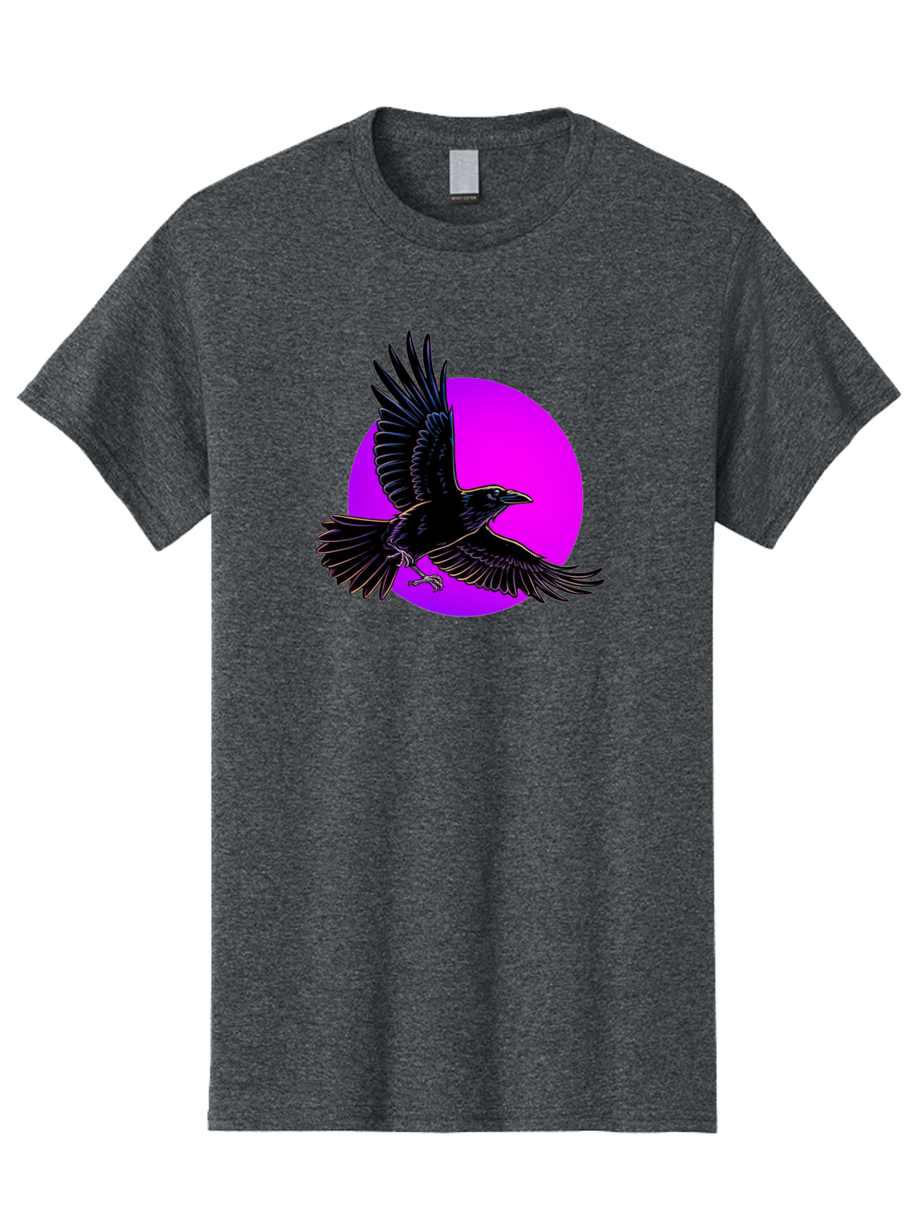 Crow Men'S Graphic Tee, 100% Cotton, Comfortable Casual Summer Wear, Machine Washable, Vintage Camera, Old Camera, Antique Camera, Black Camera, Classic Photography, Photography Equipment, Nostalgic Device, Film Camera, Camera Art Bay106 3