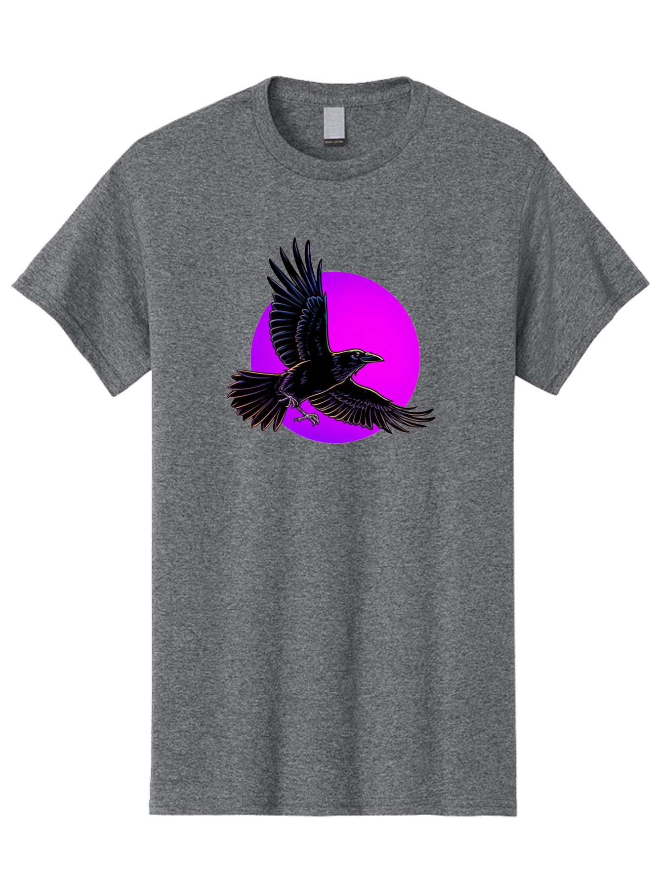 Crow Men'S Graphic Tee, 100% Cotton, Comfortable Casual Summer Wear, Machine Washable, Vintage Camera, Old Camera, Antique Camera, Black Camera, Classic Photography, Photography Equipment, Nostalgic Device, Film Camera, Camera Art Bay106 8