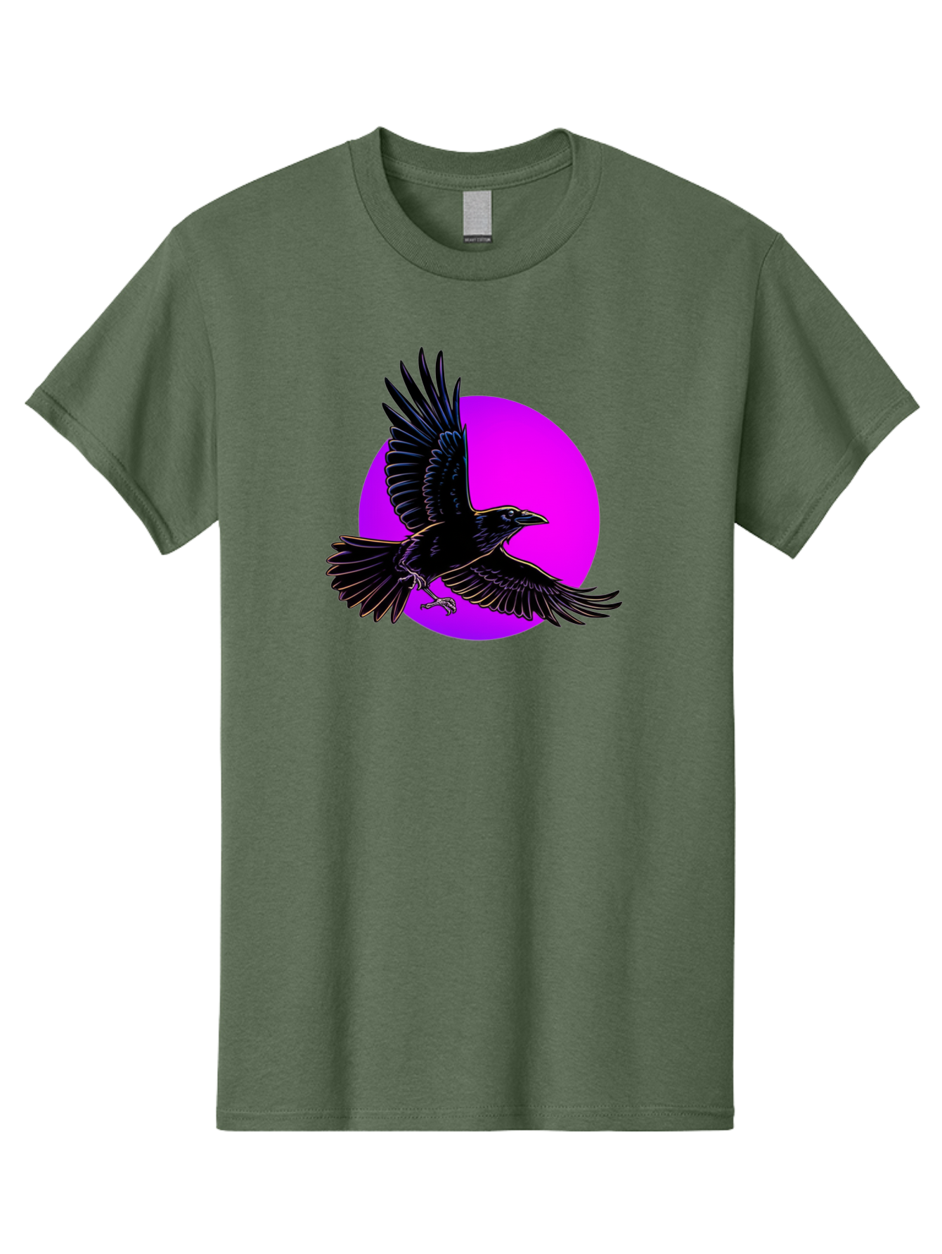 Crow Men'S Graphic Tee, 100% Cotton, Comfortable Casual Summer Wear, Machine Washable, Vintage Camera, Old Camera, Antique Camera, Black Camera, Classic Photography, Photography Equipment, Nostalgic Device, Film Camera, Camera Art Bay106